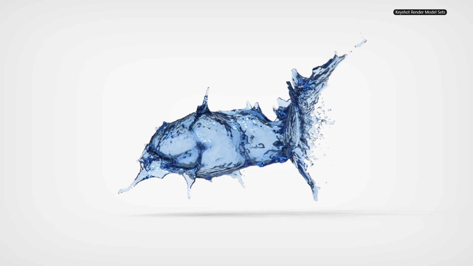 Realistic Liquid Splash Animation