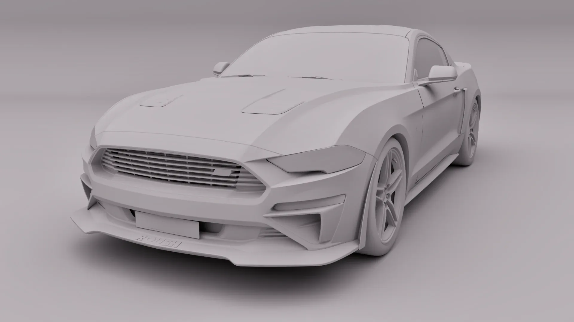 Ford Mustang Roush 2019 (Rigged)