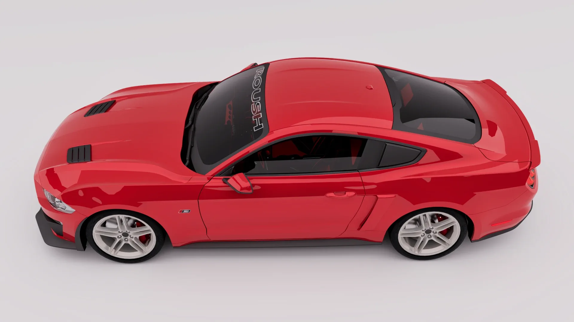 Ford Mustang Roush 2019 (Rigged)