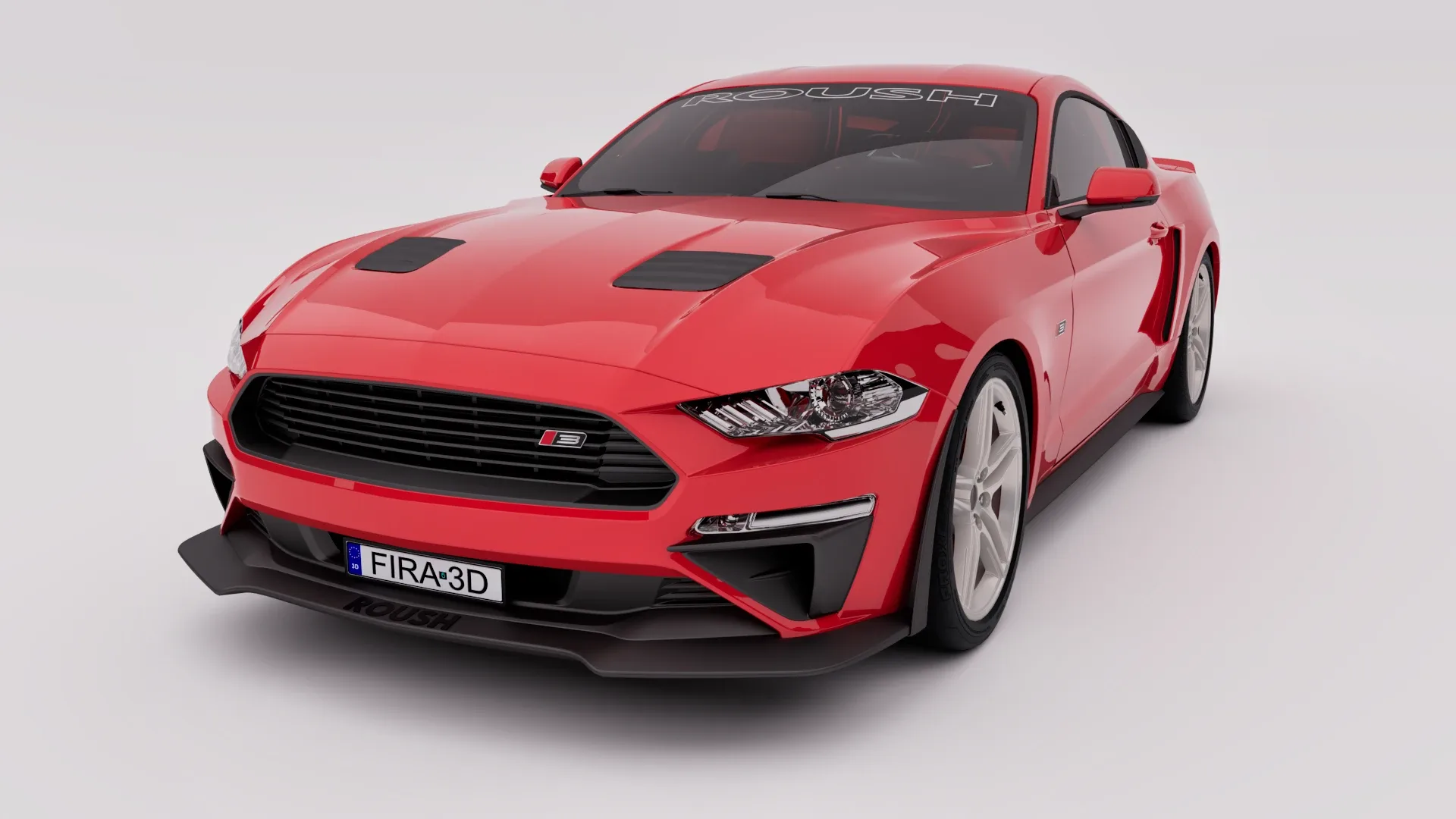 Ford Mustang Roush 2019 (Rigged)