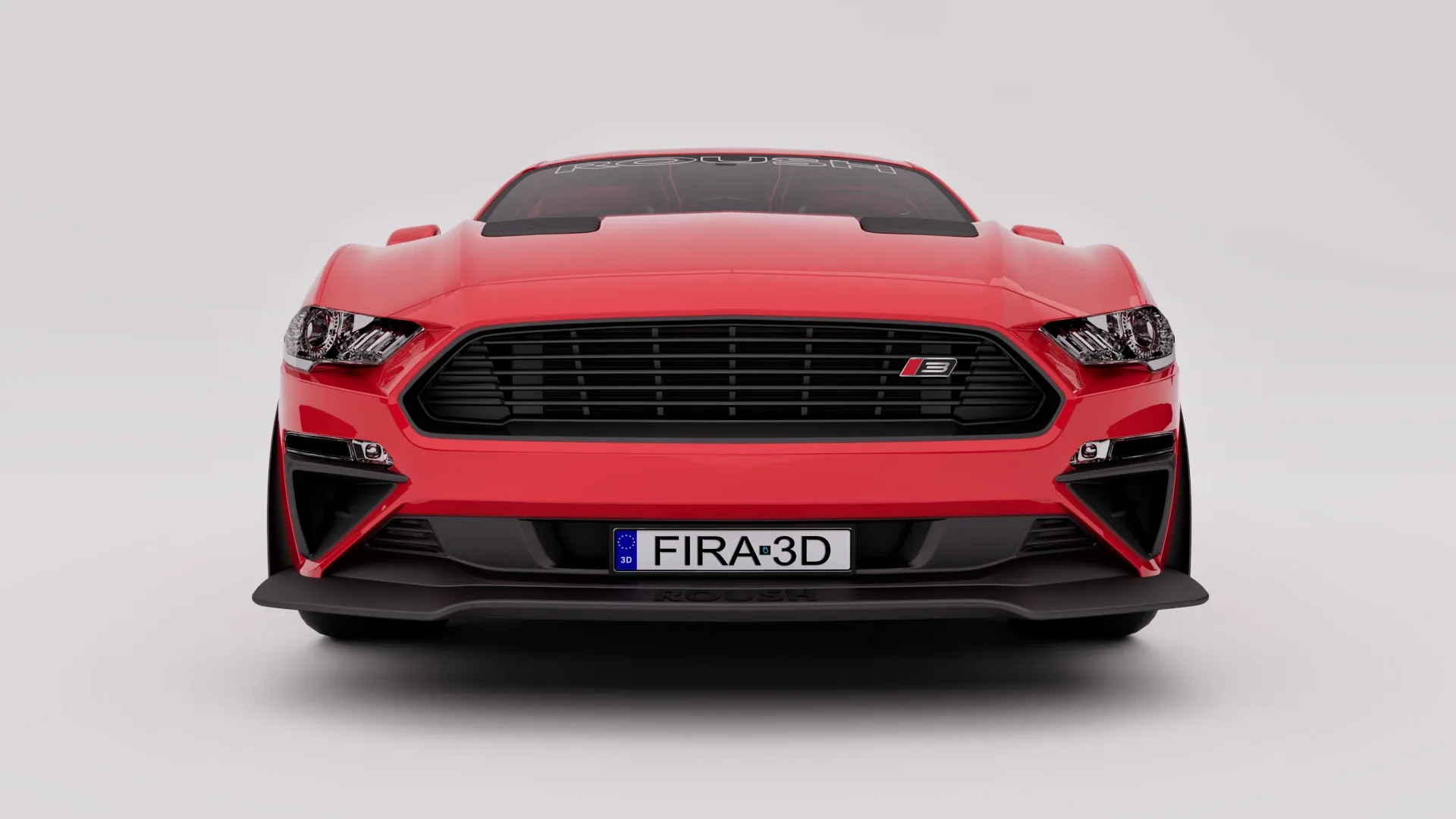 Ford Mustang Roush 2019 (Rigged)
