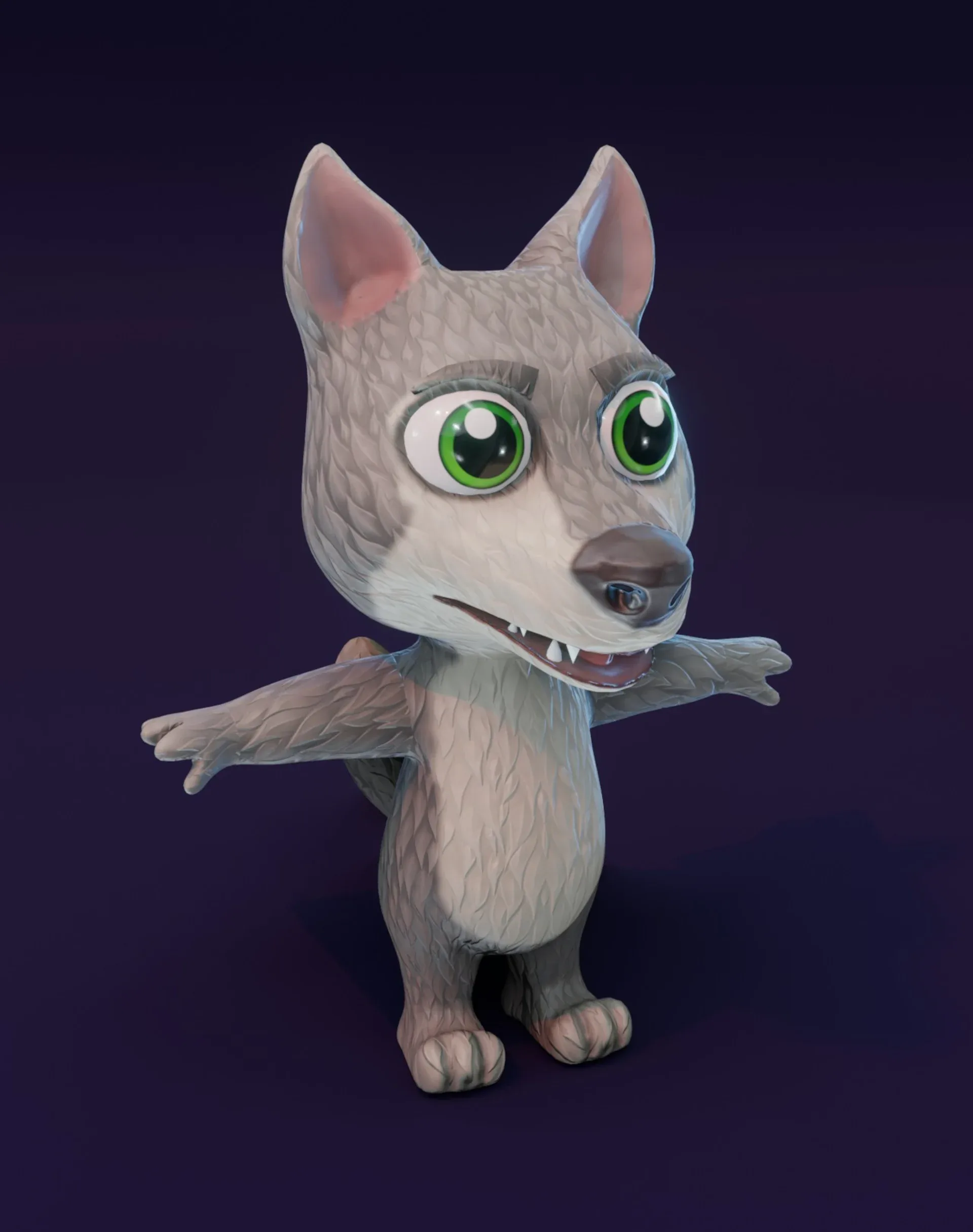 Animated Cartoon Animals 3D Models Pack #9