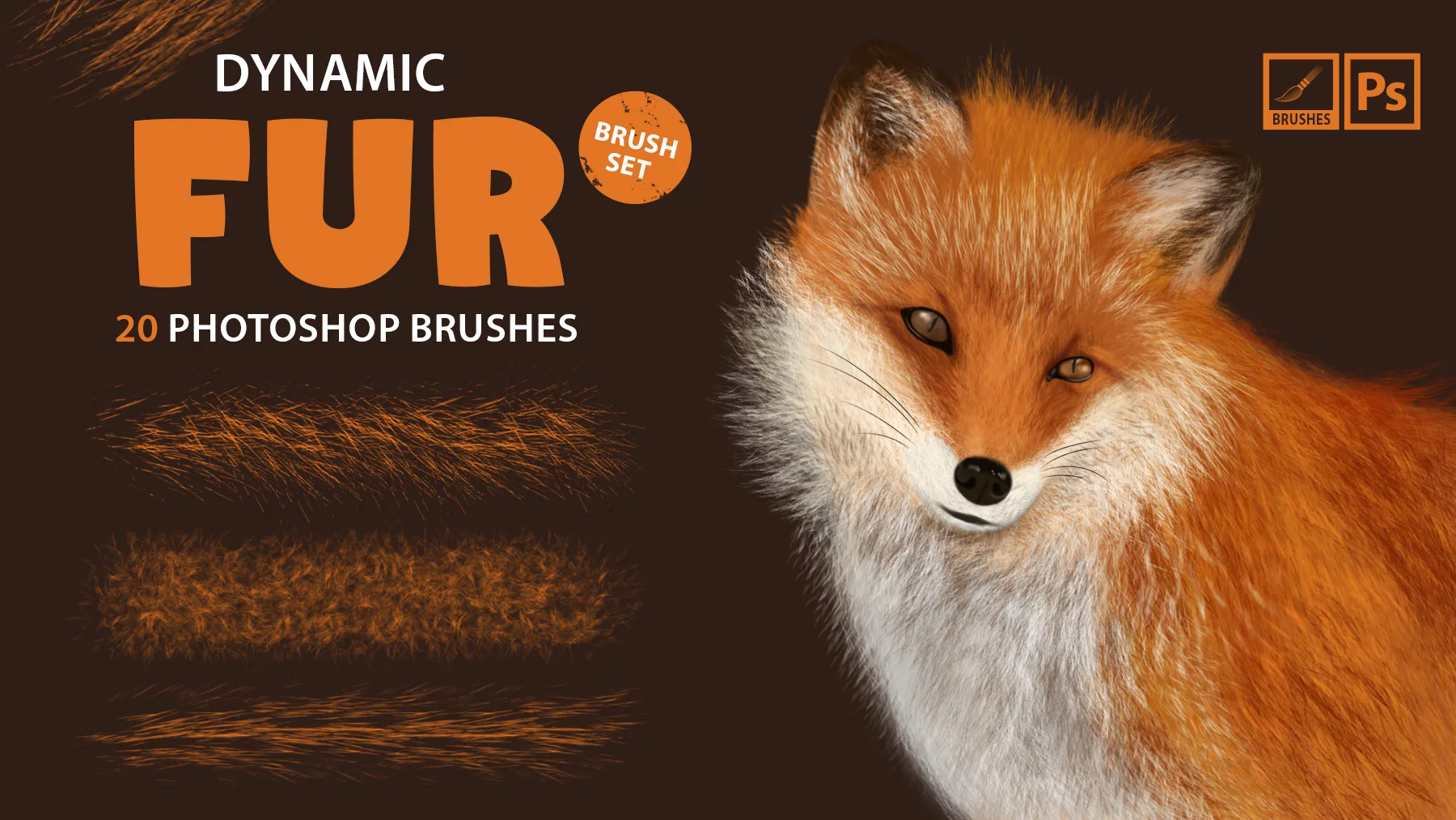 Fur Brushes for Photoshop