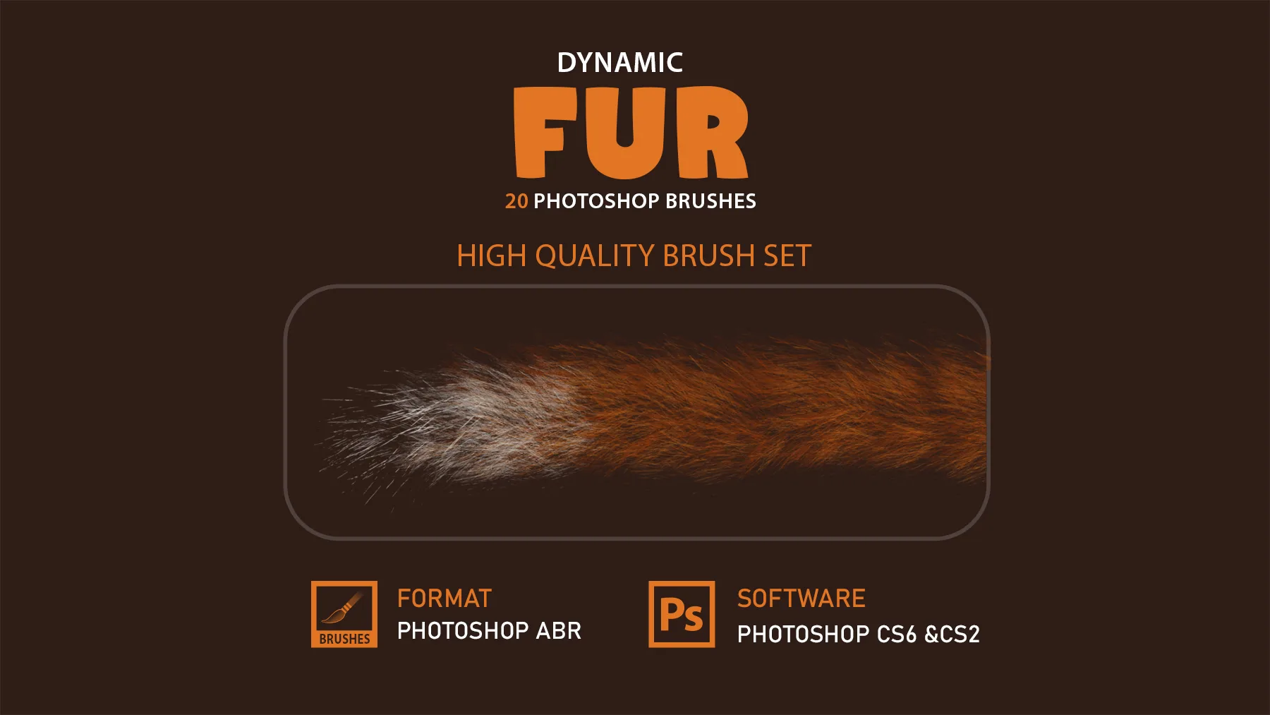 Fur Brushes for Photoshop