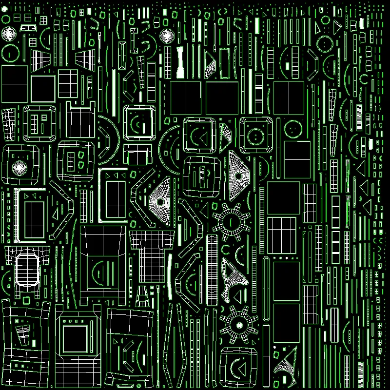 Sci Fi Interior Station