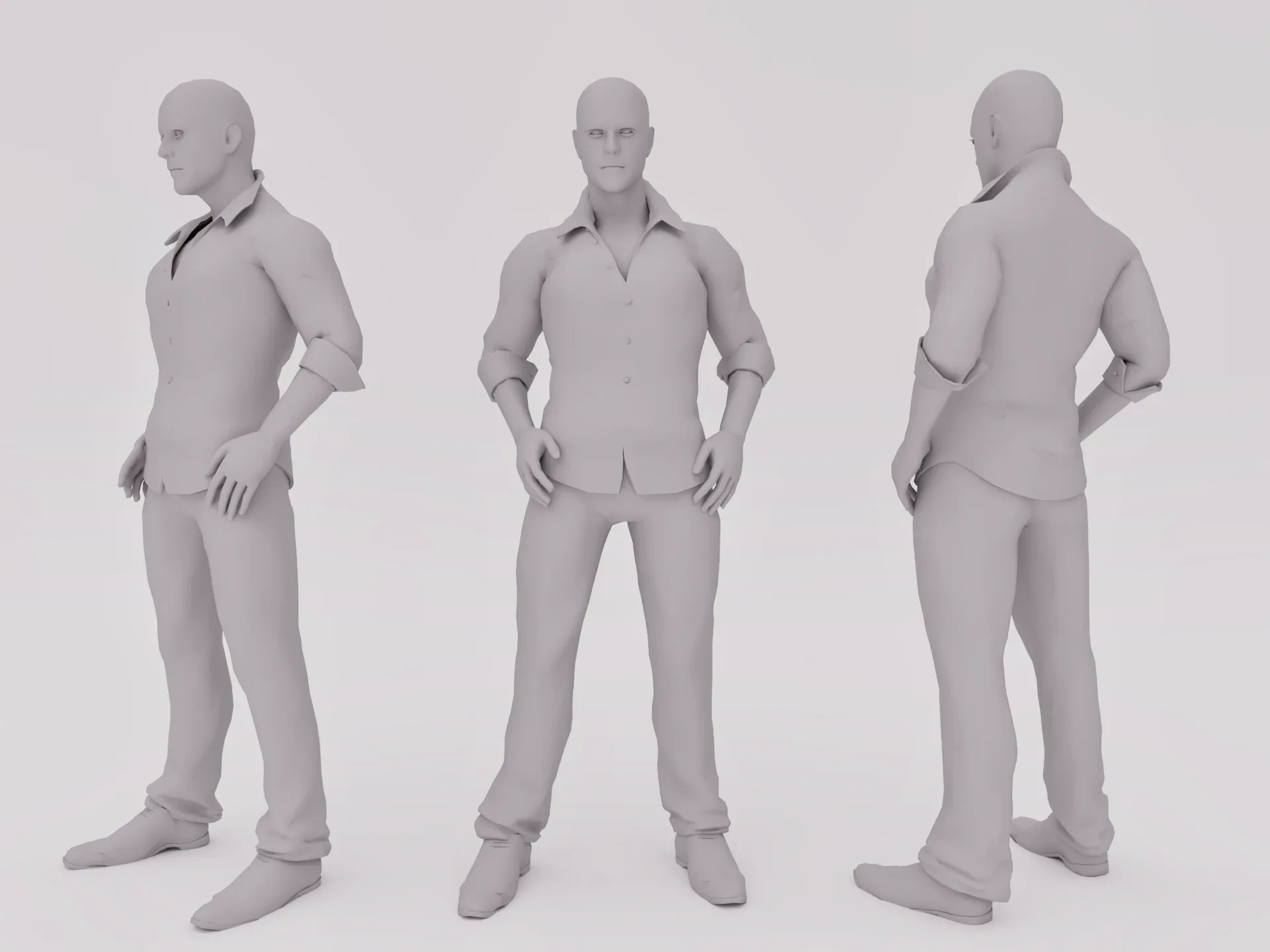 Casual People 3D Pack Vol.1