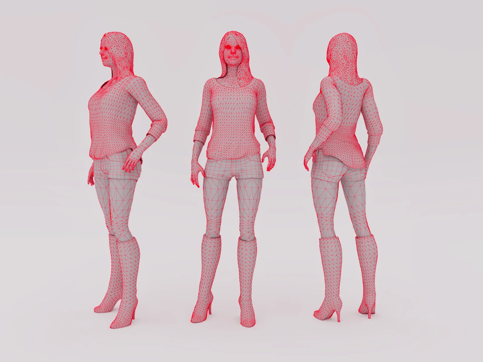 Casual People 3D Pack Vol.1