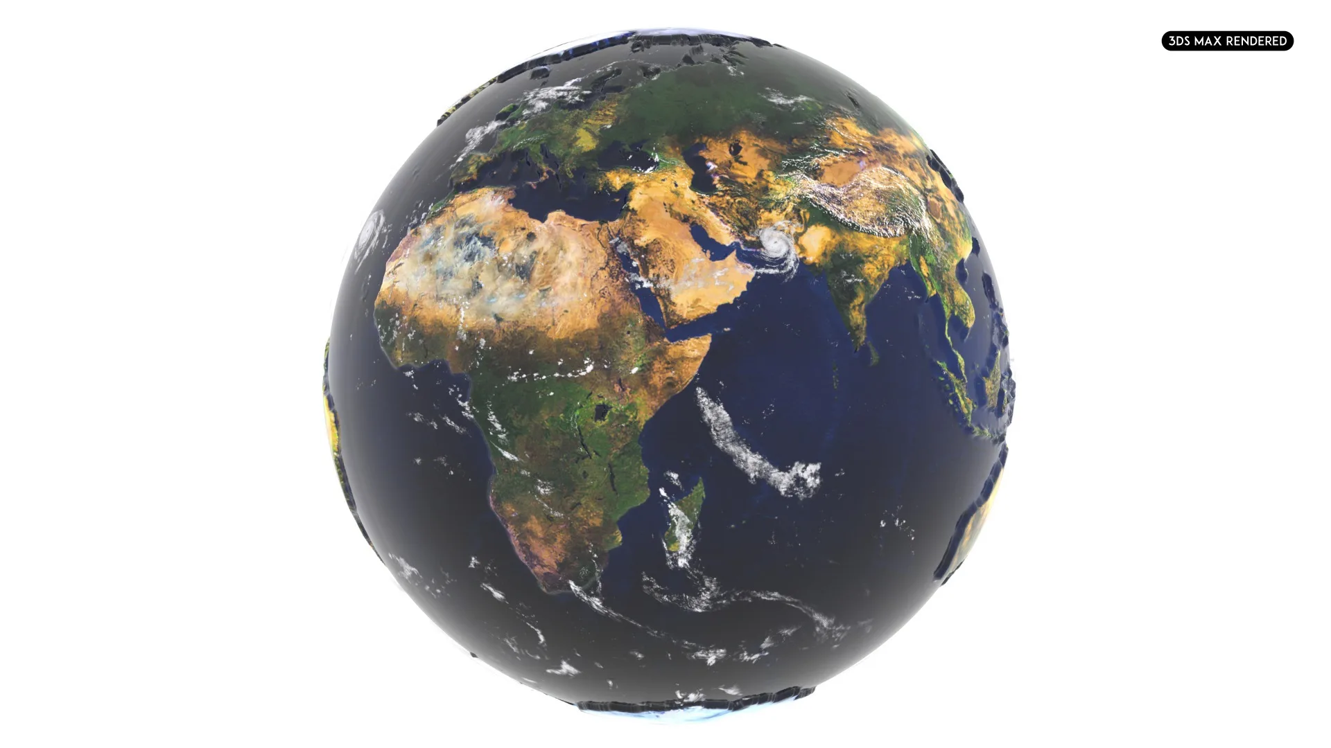 3D Globe Hyper Realistic