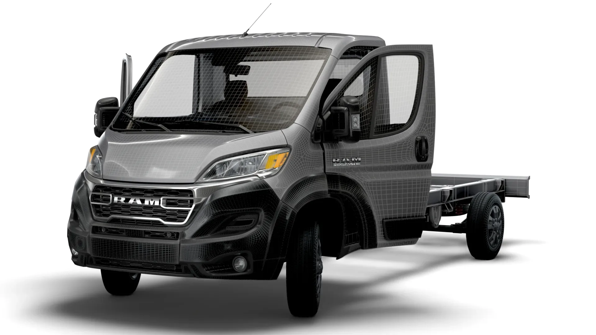 RAM Promaster Chassis HQInterior SCab 4035WBXL 2023