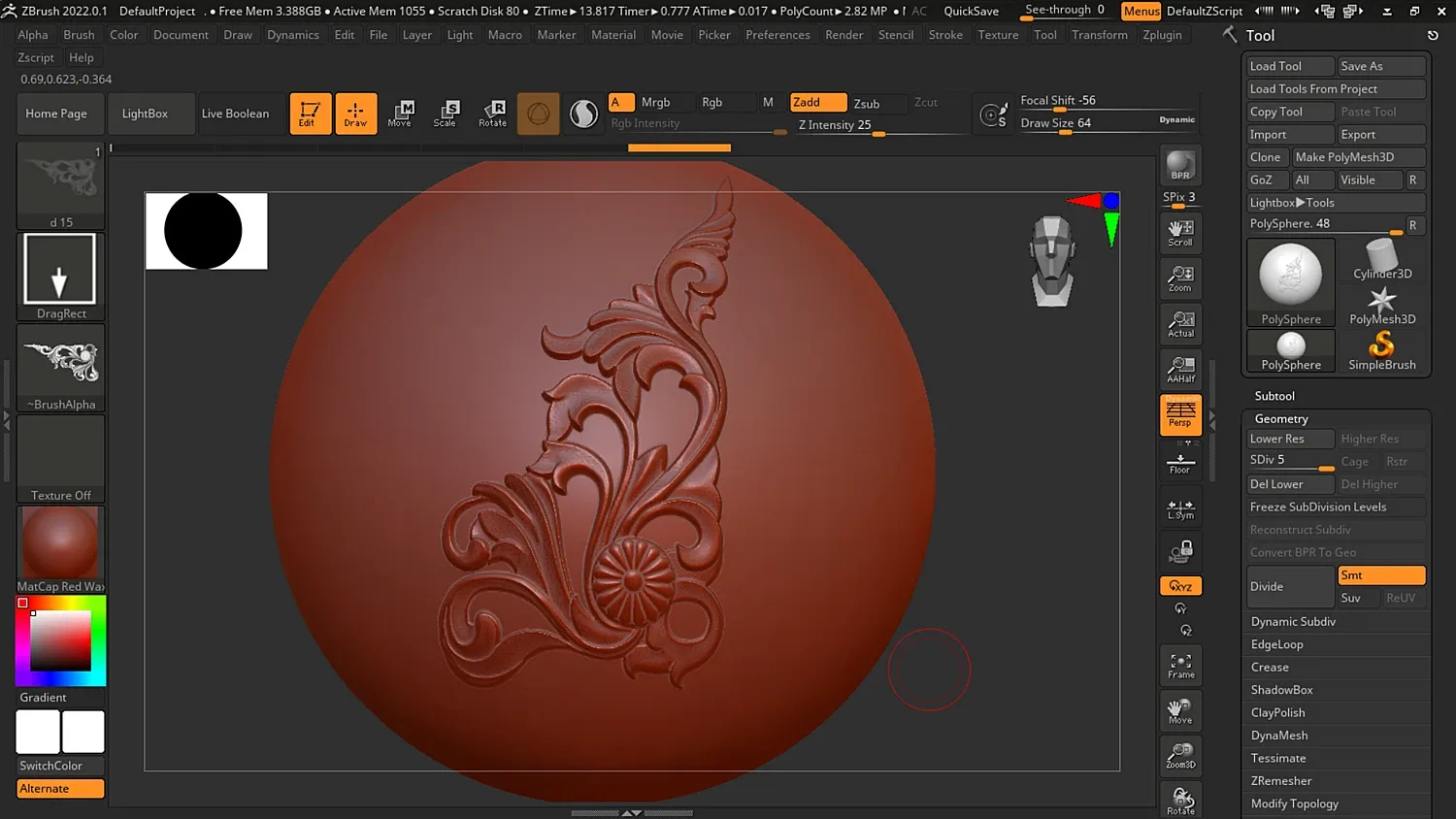 21 Fantastic ornament zbrush brushes