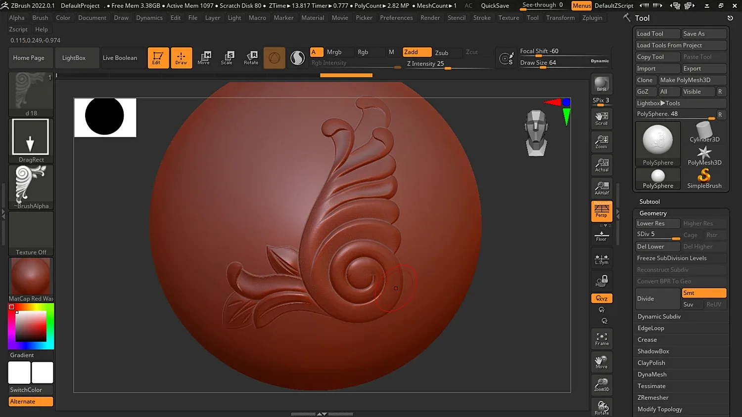 21 Fantastic ornament zbrush brushes