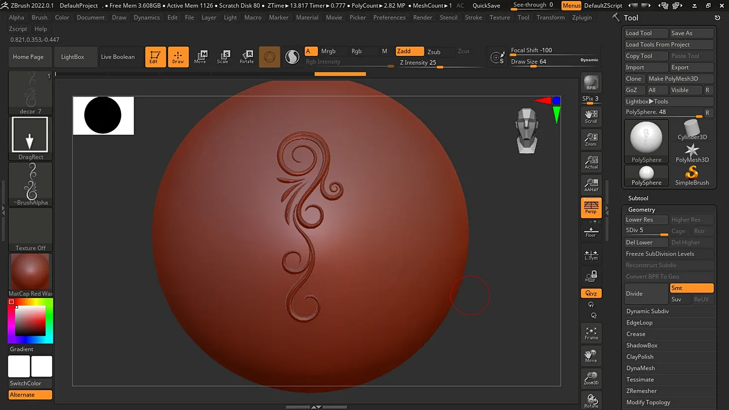 21 Fantastic ornament zbrush brushes