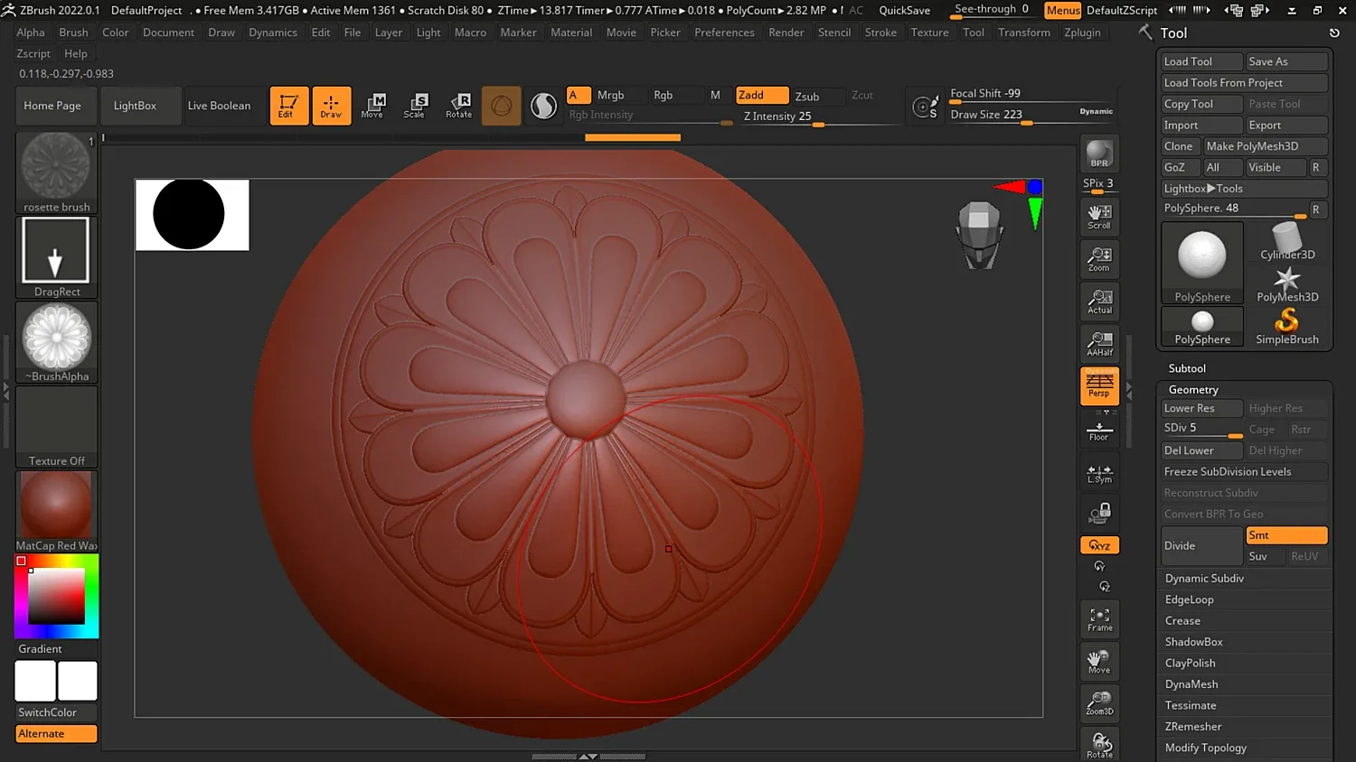 21 Fantastic ornament zbrush brushes