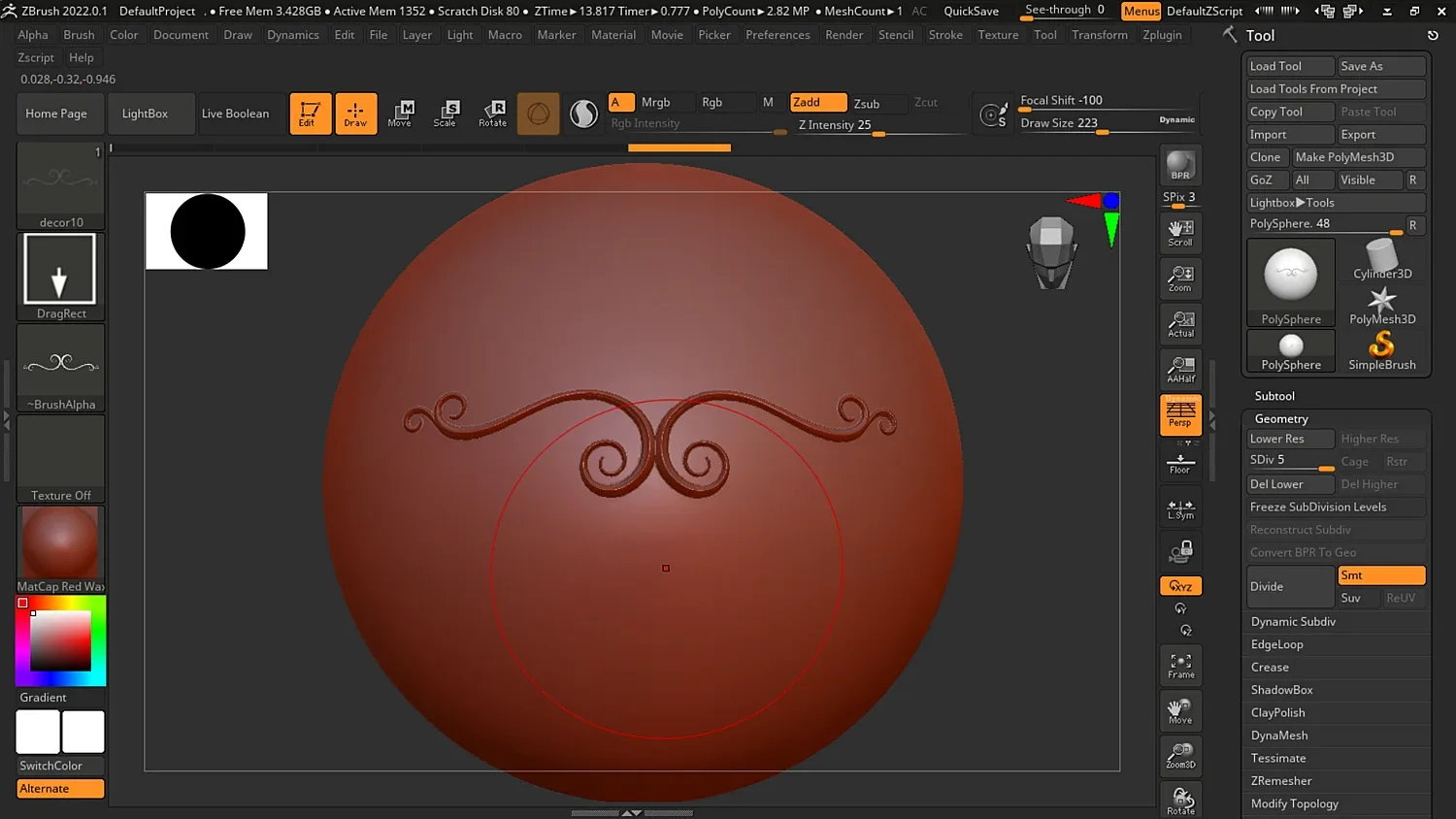 21 Fantastic ornament zbrush brushes