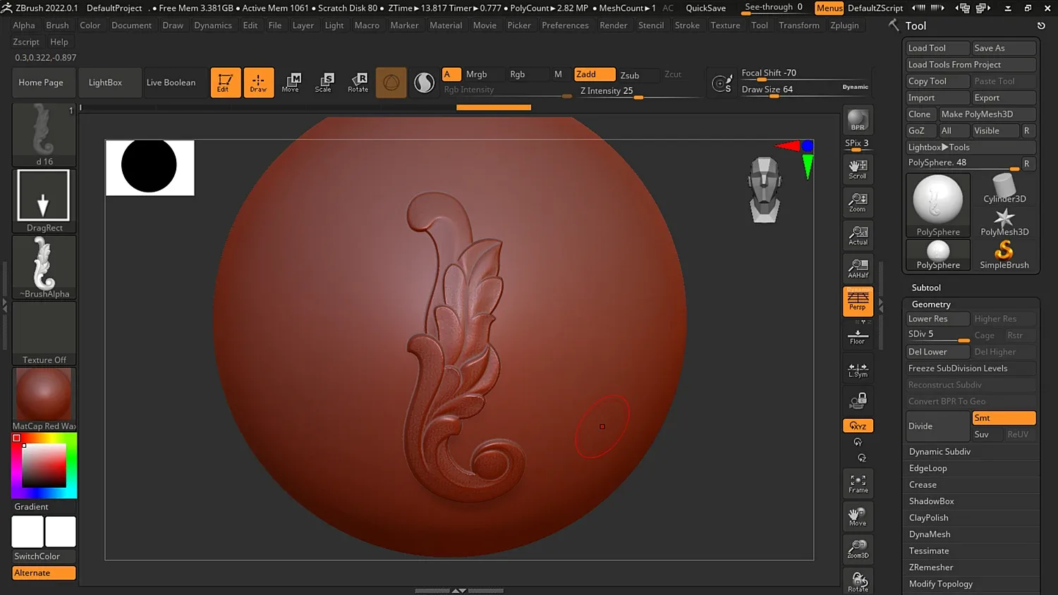 21 Fantastic ornament zbrush brushes