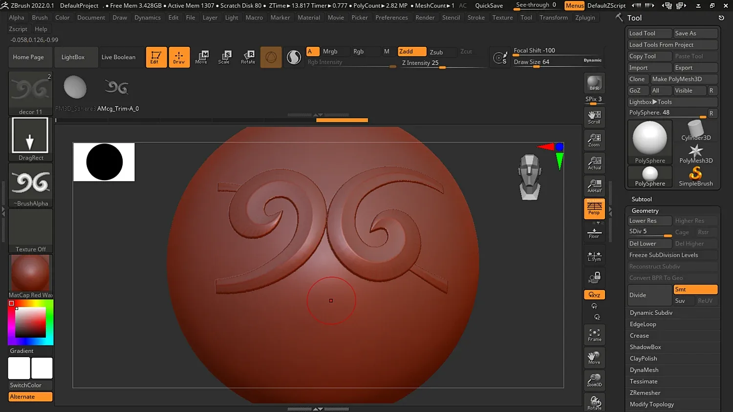 21 Fantastic ornament zbrush brushes