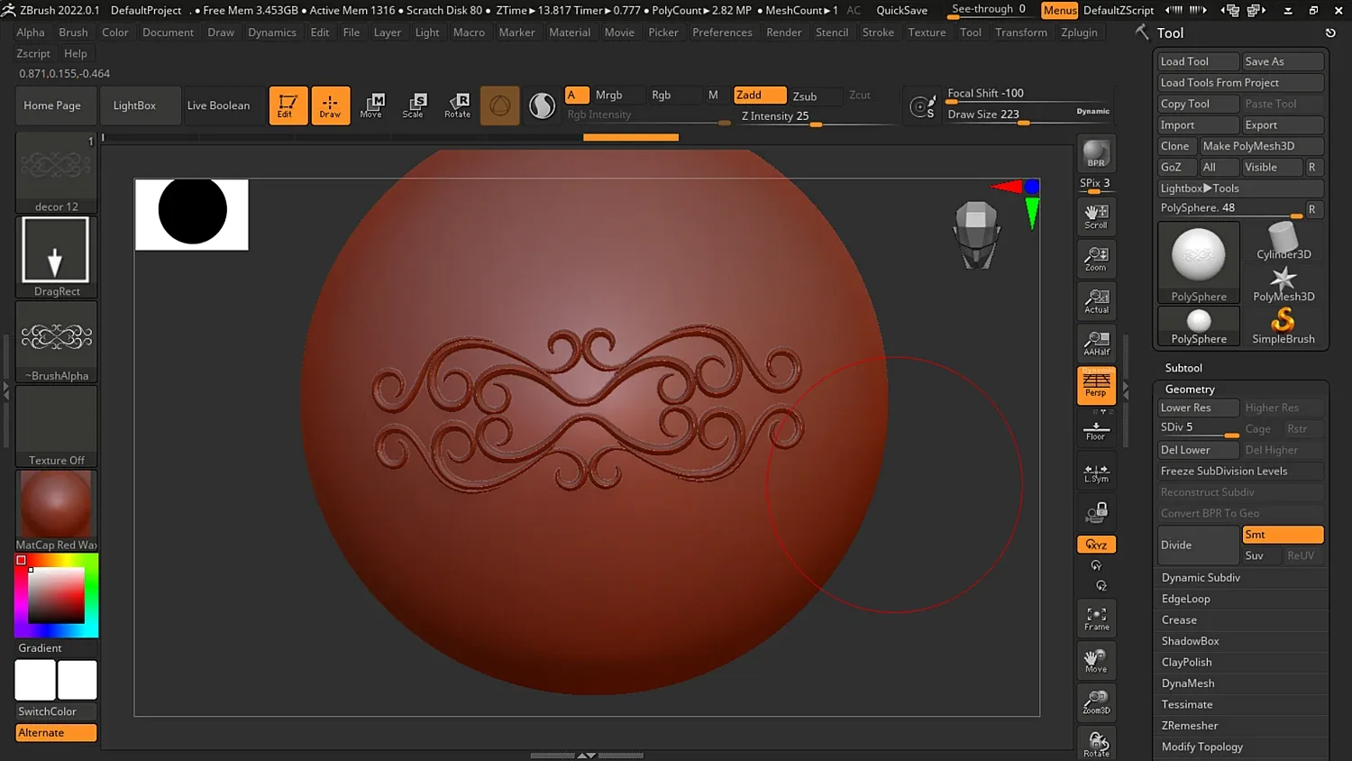 21 Fantastic ornament zbrush brushes