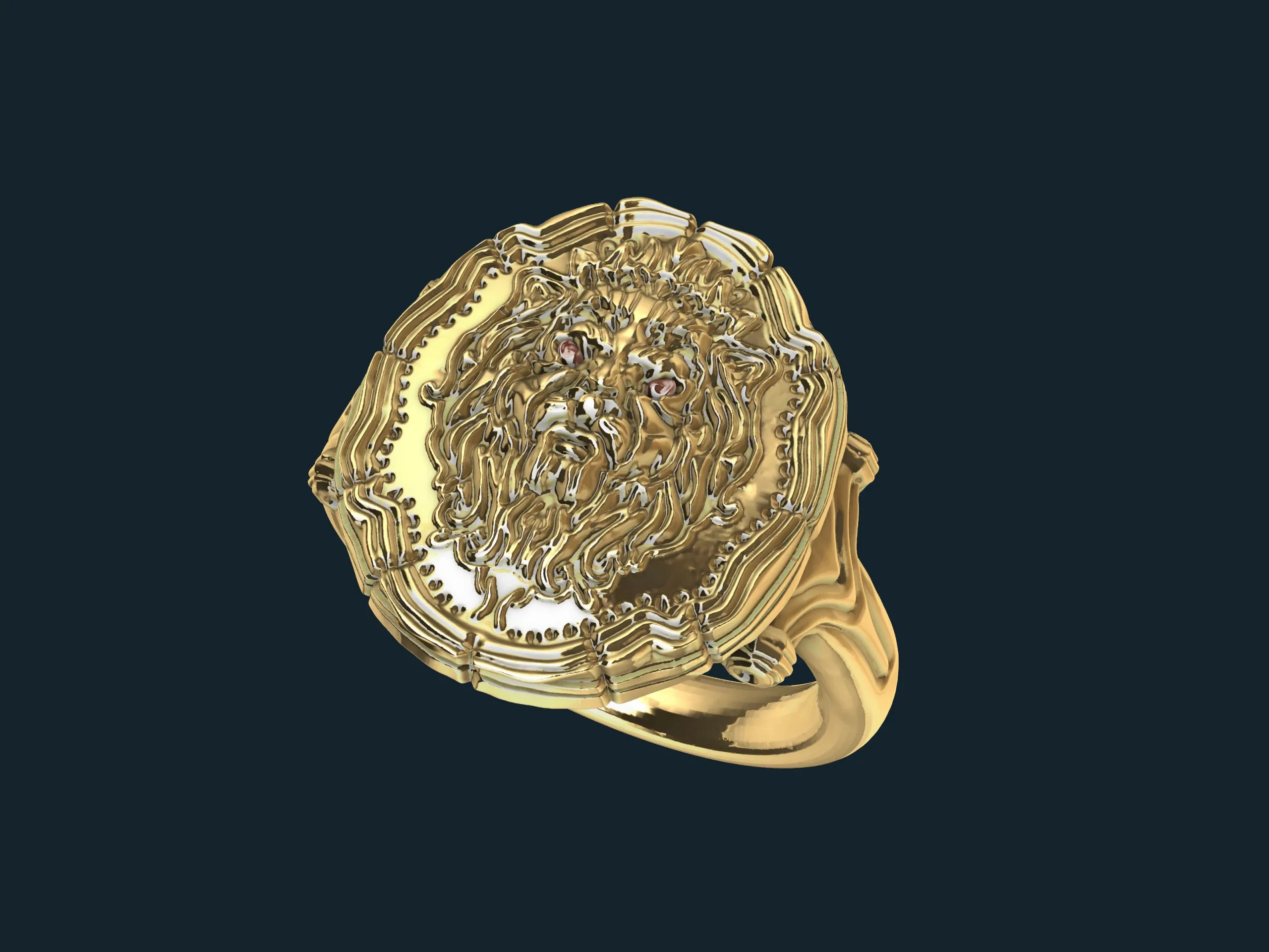 Lion King Ring - FlippedNormals