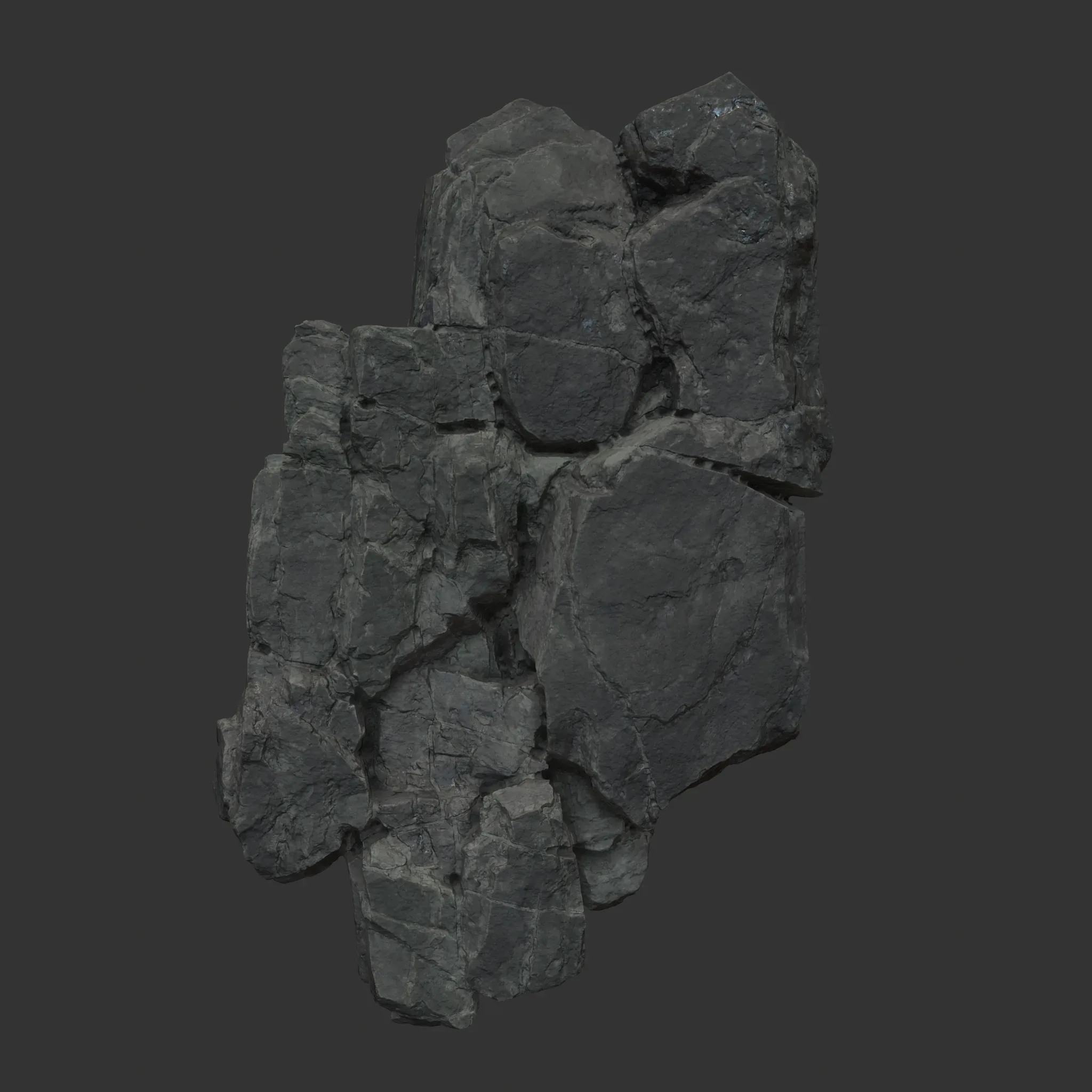 Black Modular Rock 230706