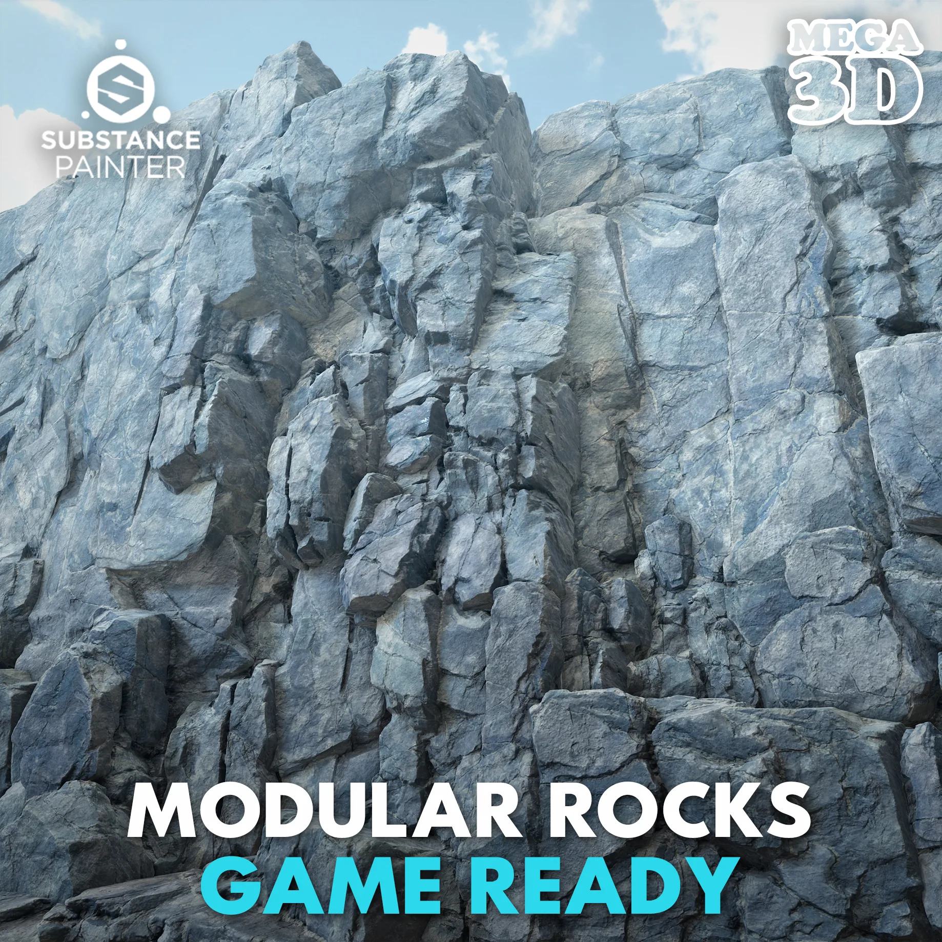 Gray Modular Rock 230706