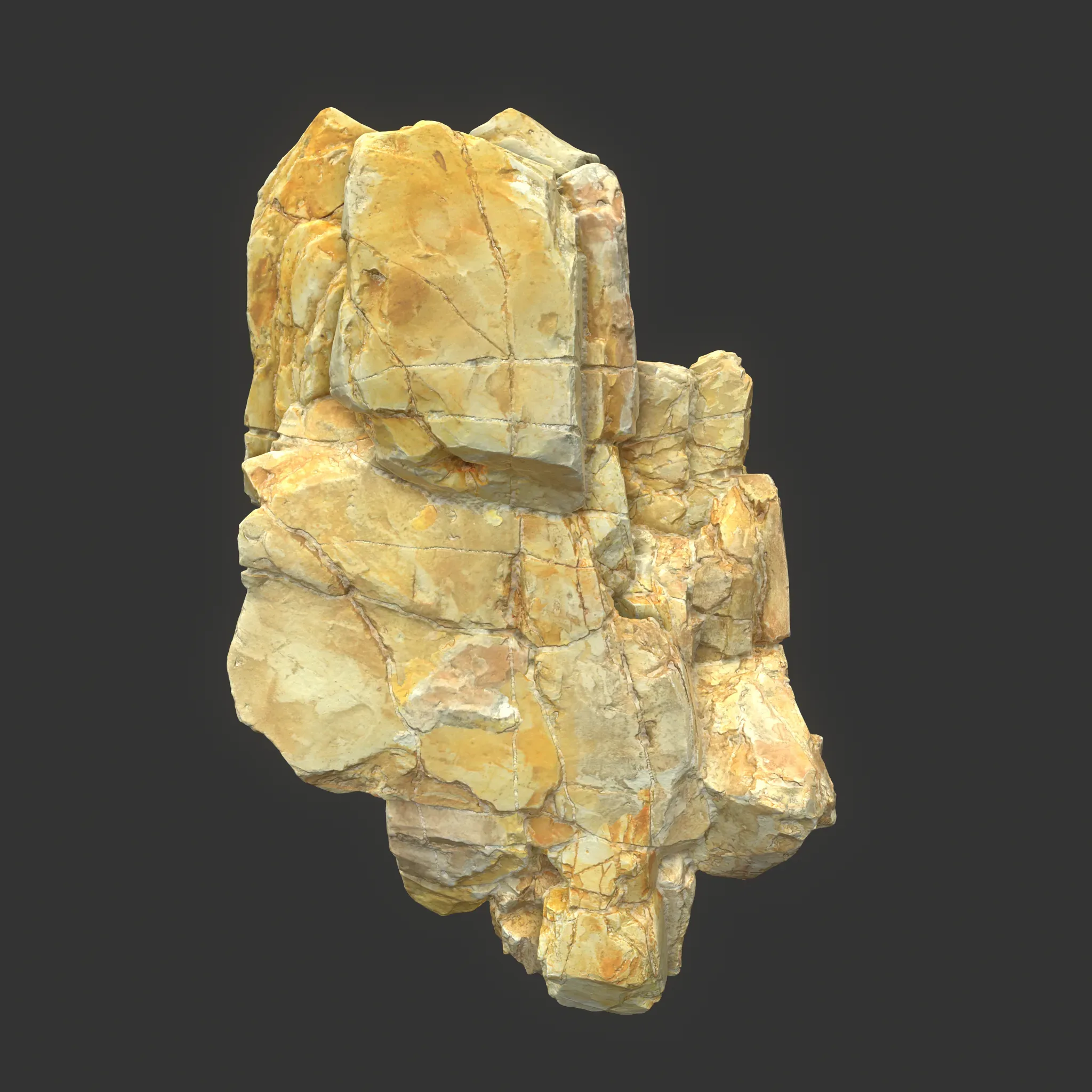 Yellow Modular Rock 230706