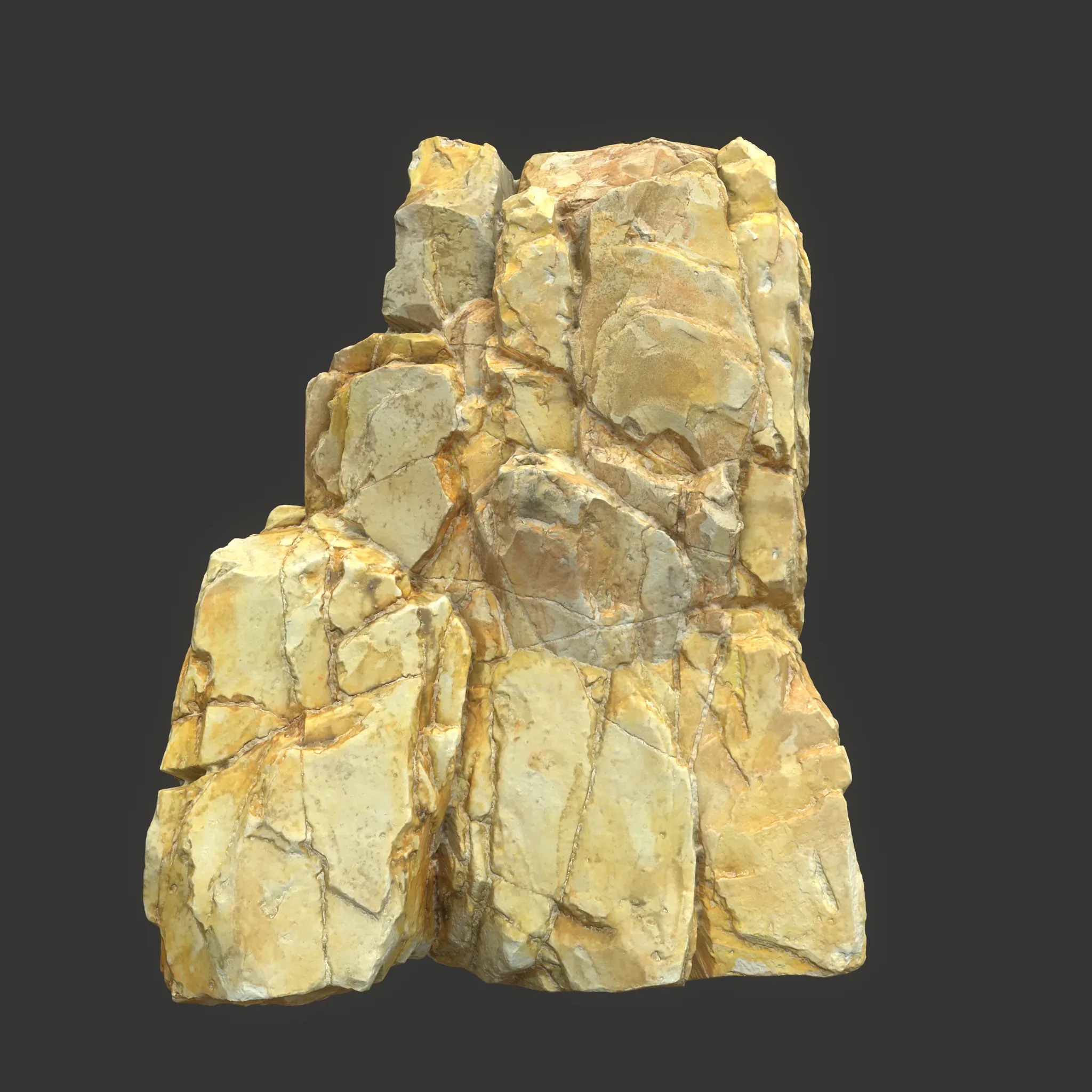 Yellow Modular Rock 230706