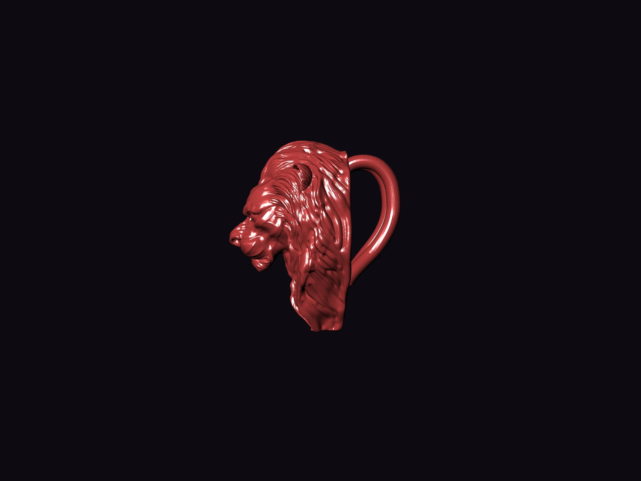 Lion pendant