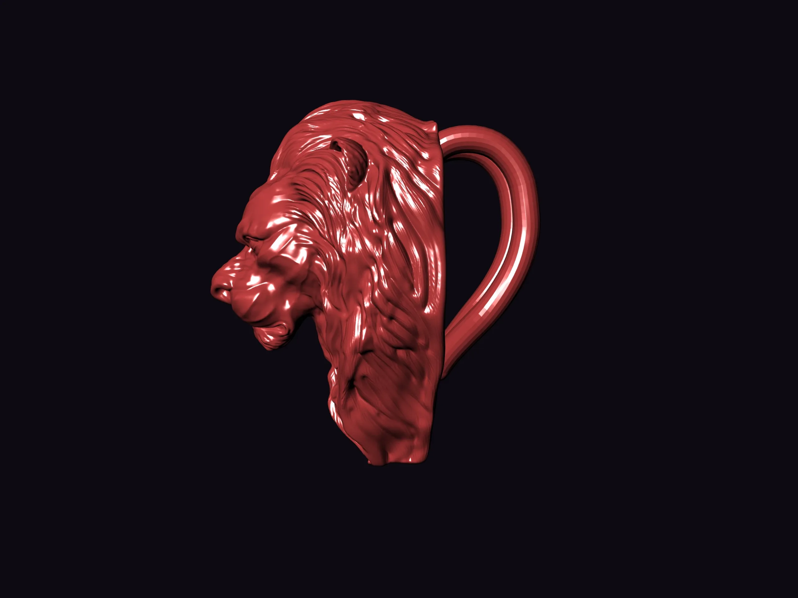 Lion pendant