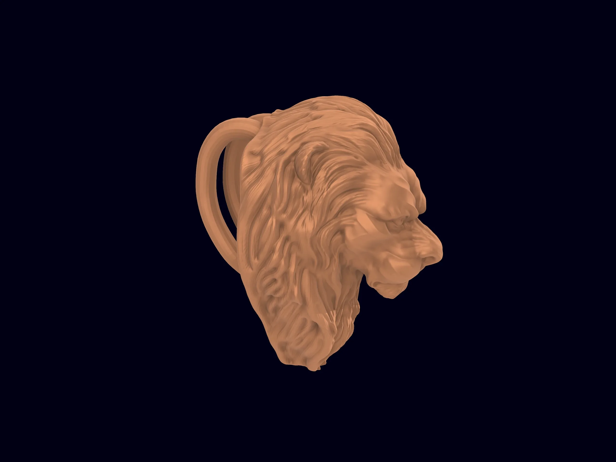 Lion pendant