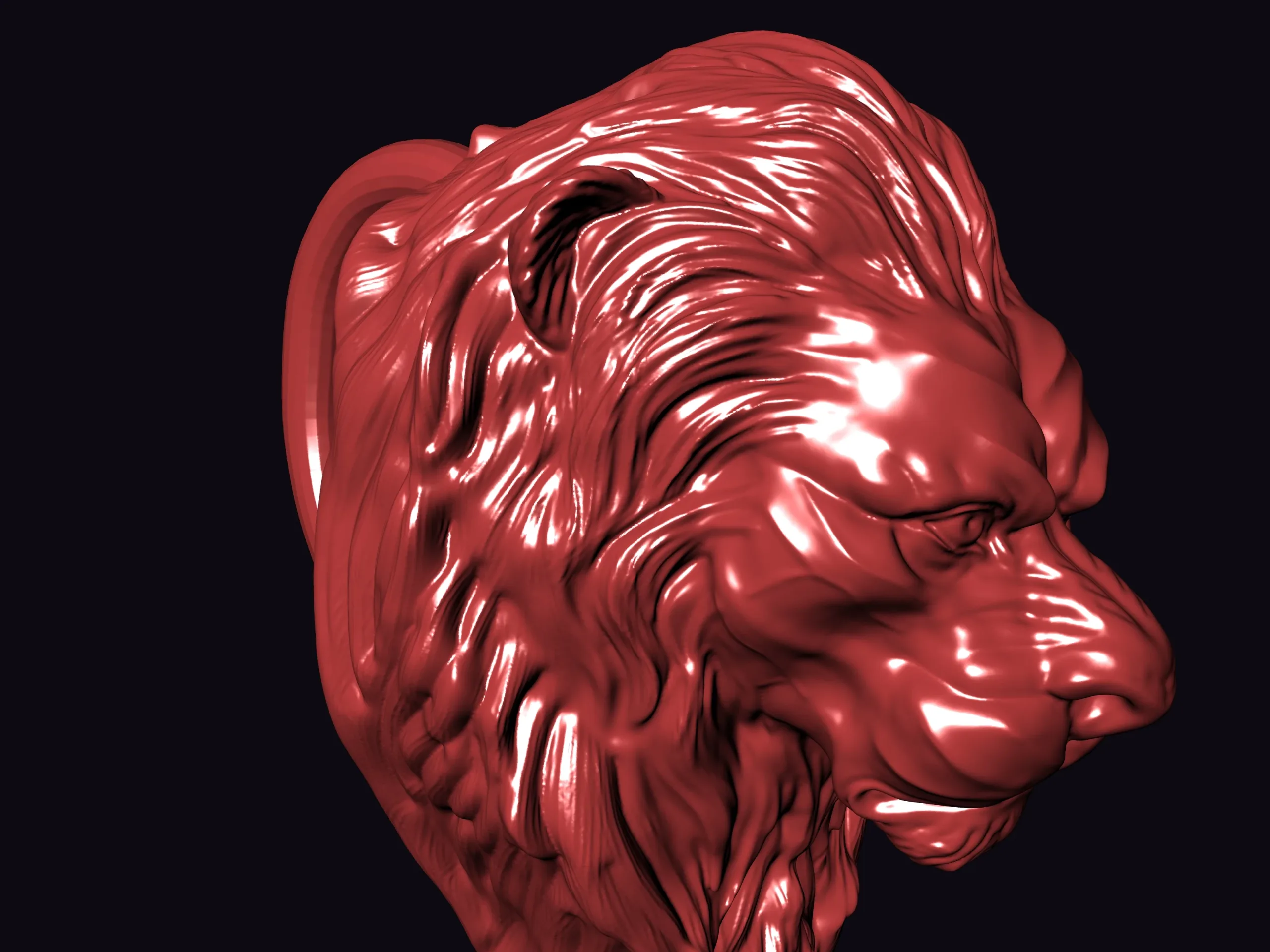 Lion pendant