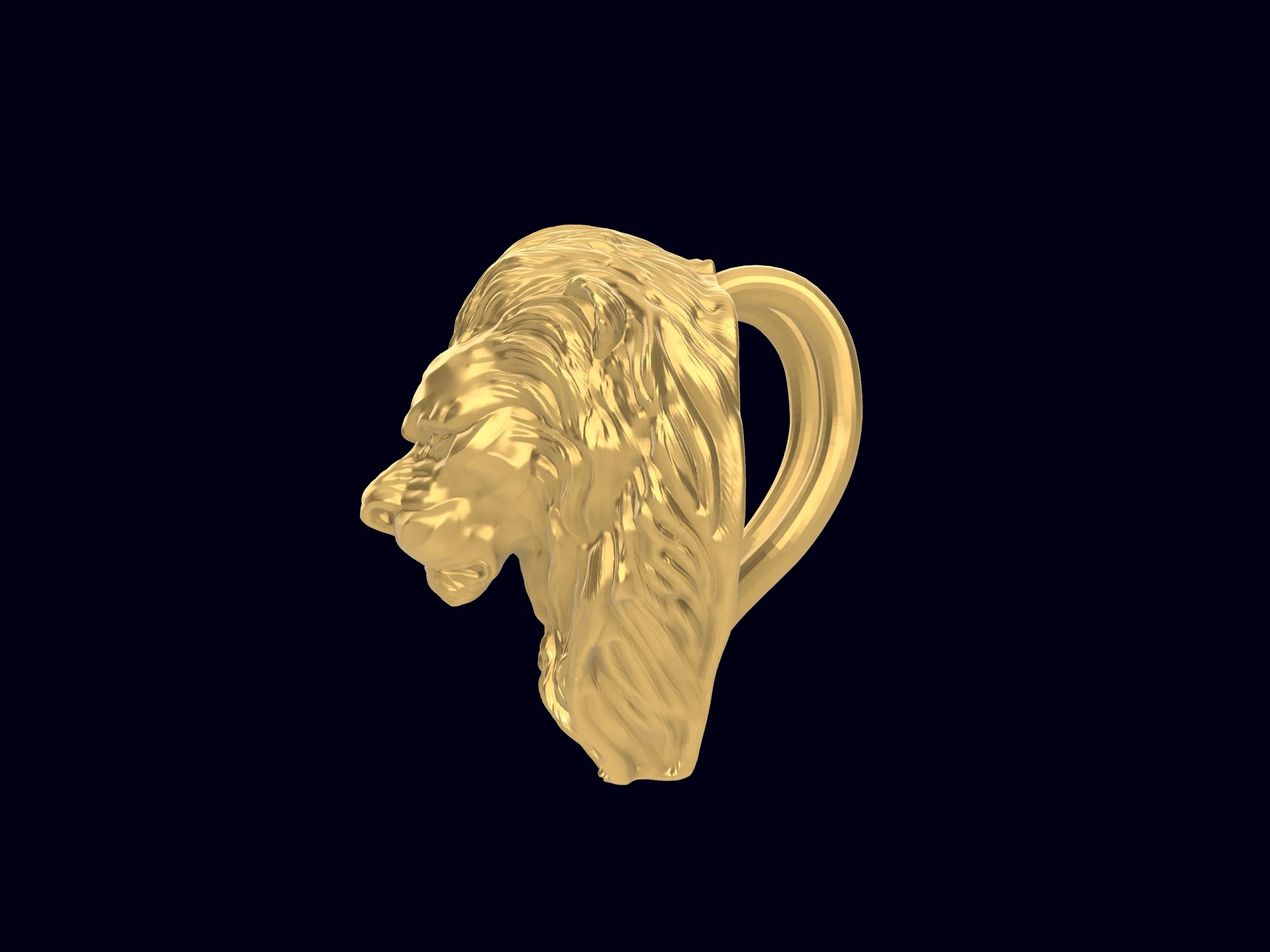 Lion pendant