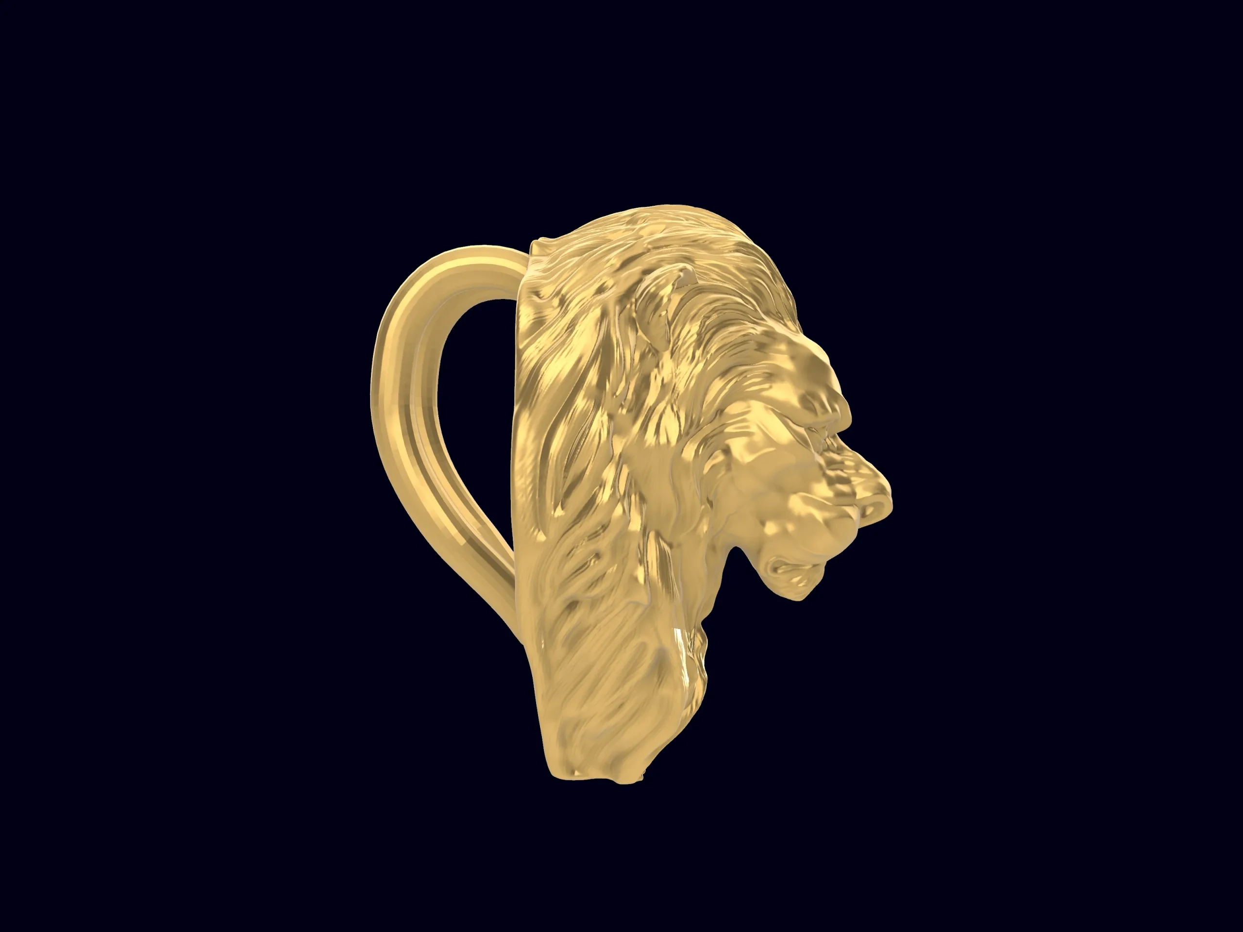 Lion pendant