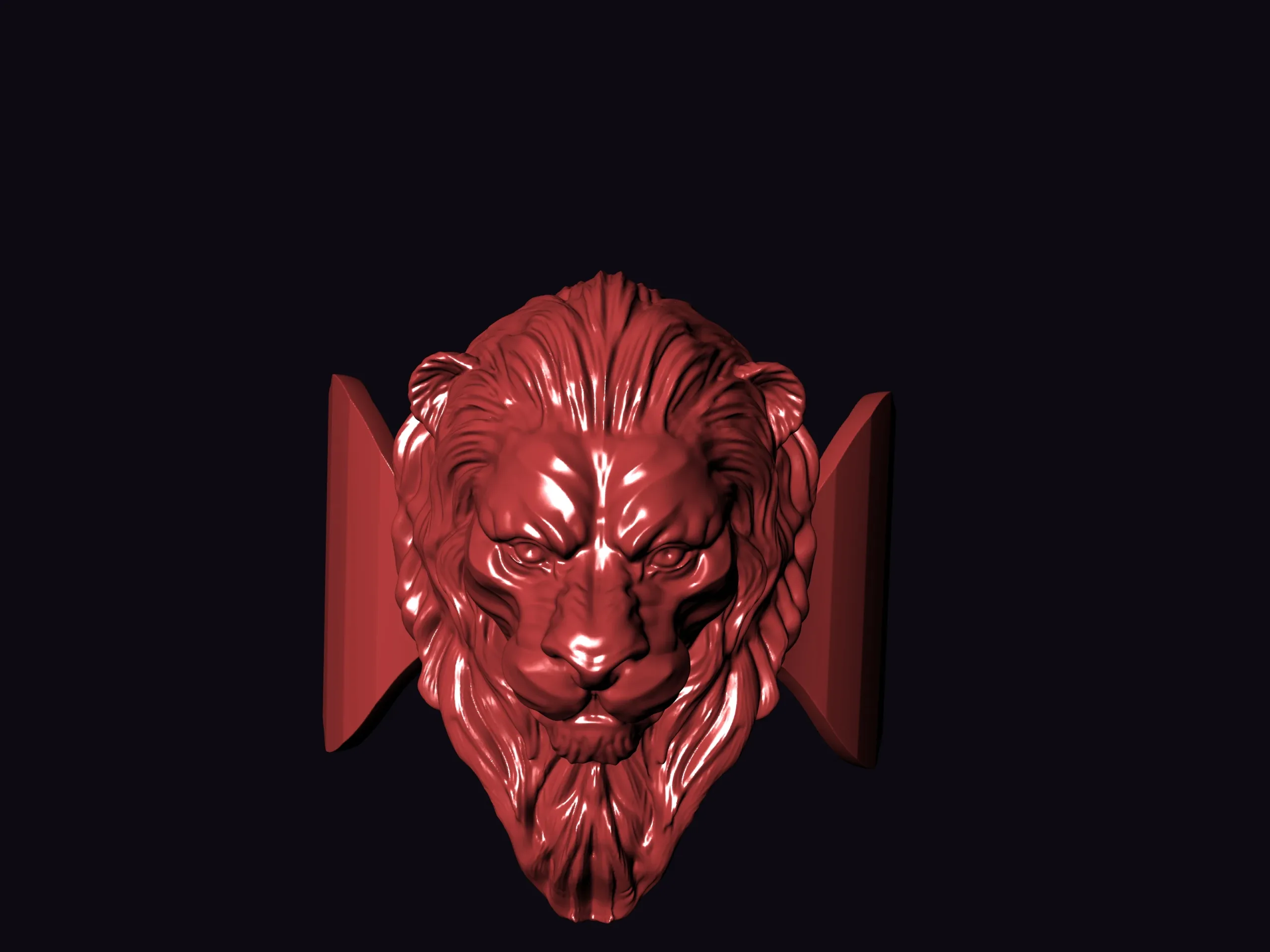 Fierce Lion ring