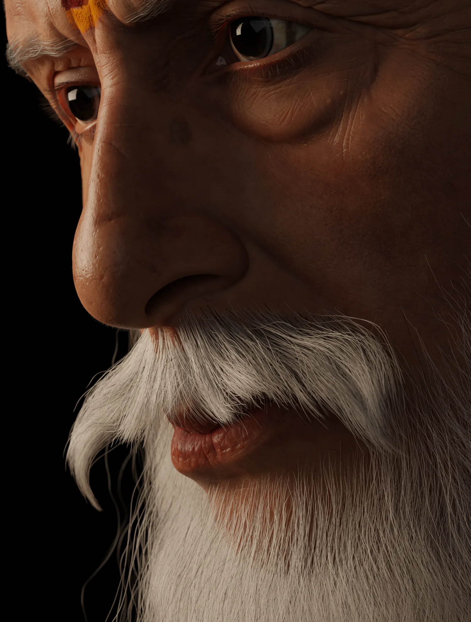 Likeness Portrait Creation in Blender