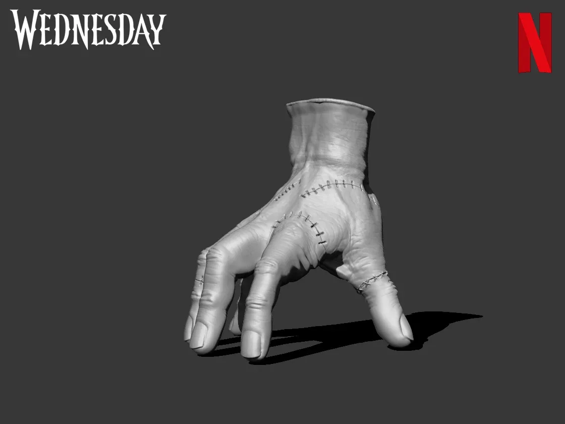 Thing - Wednesday series 3D print model