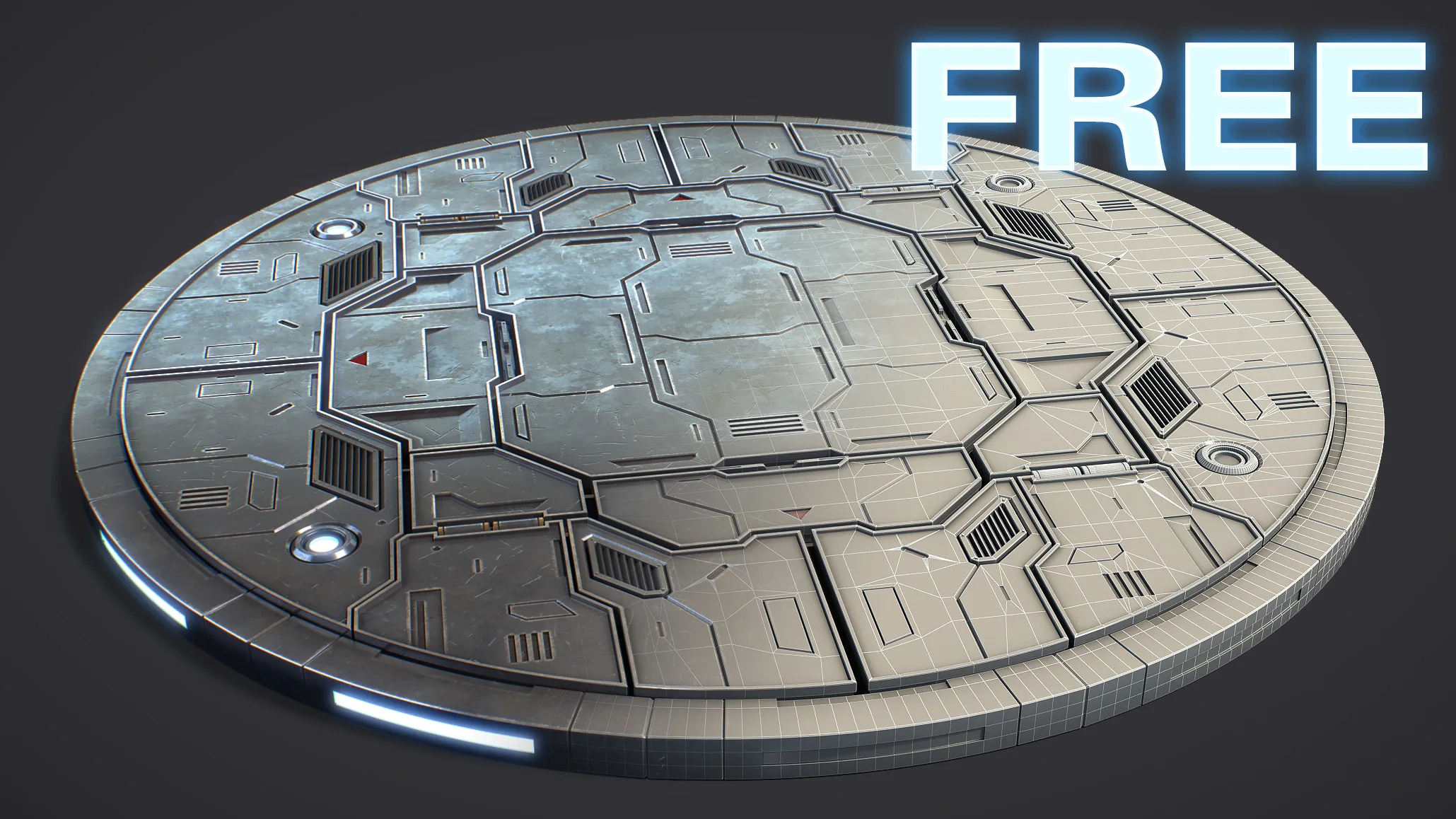 Sci-Fi Kit Free 02 (Mecha Platform)