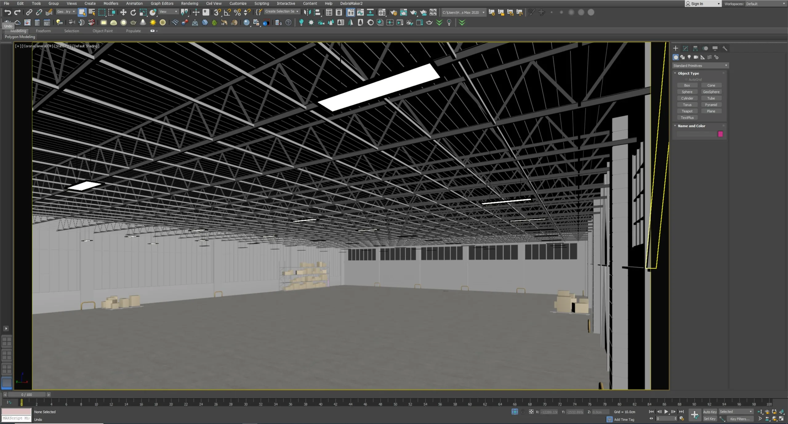 low poly warehouse 03