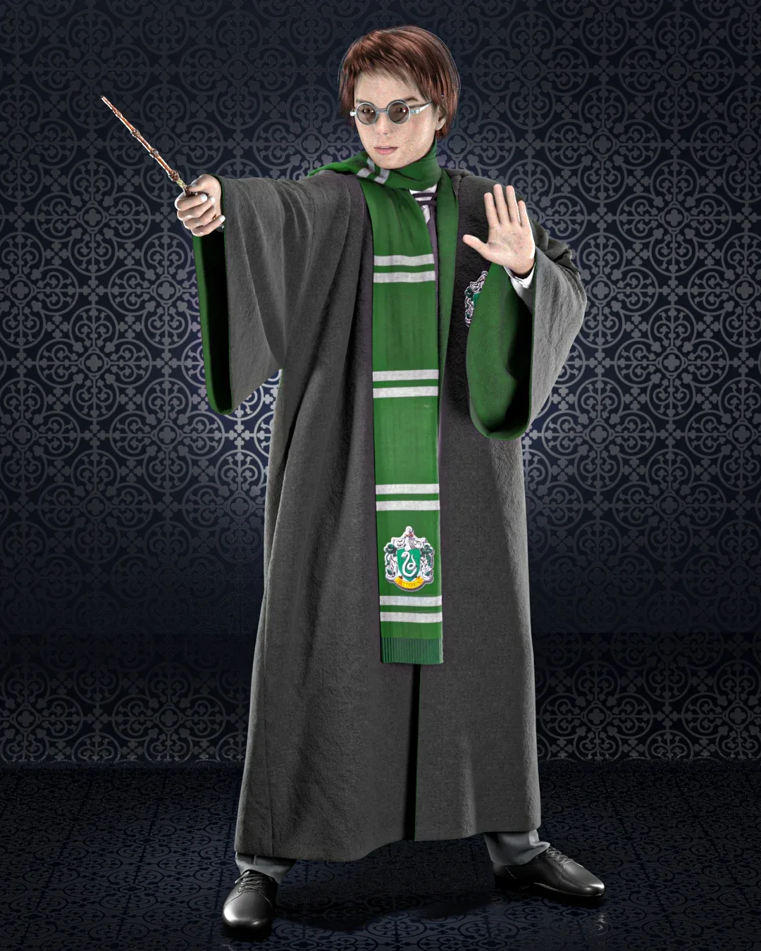 Hogwarts uniforms (Marvelous Designer & Clo3d & FBX & OBJ & Texture)