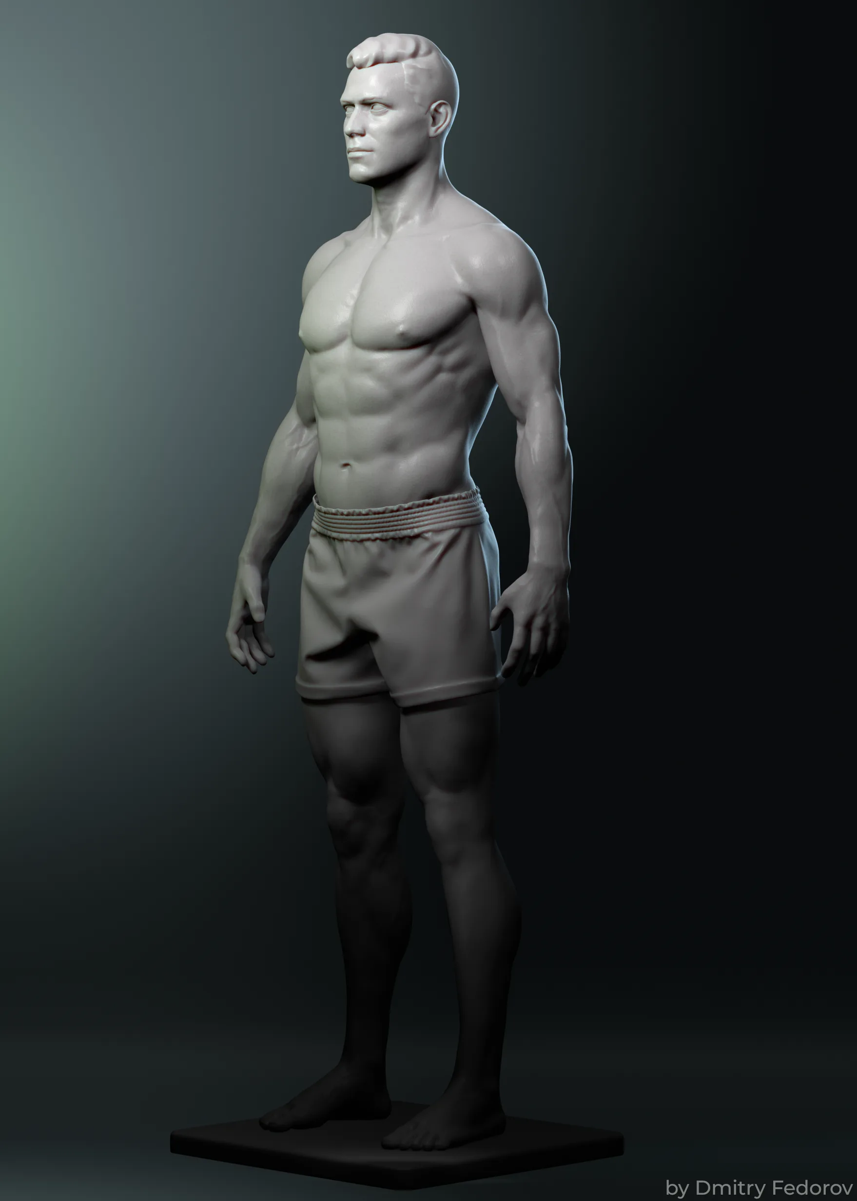 Male body Highpoly model Anatomy