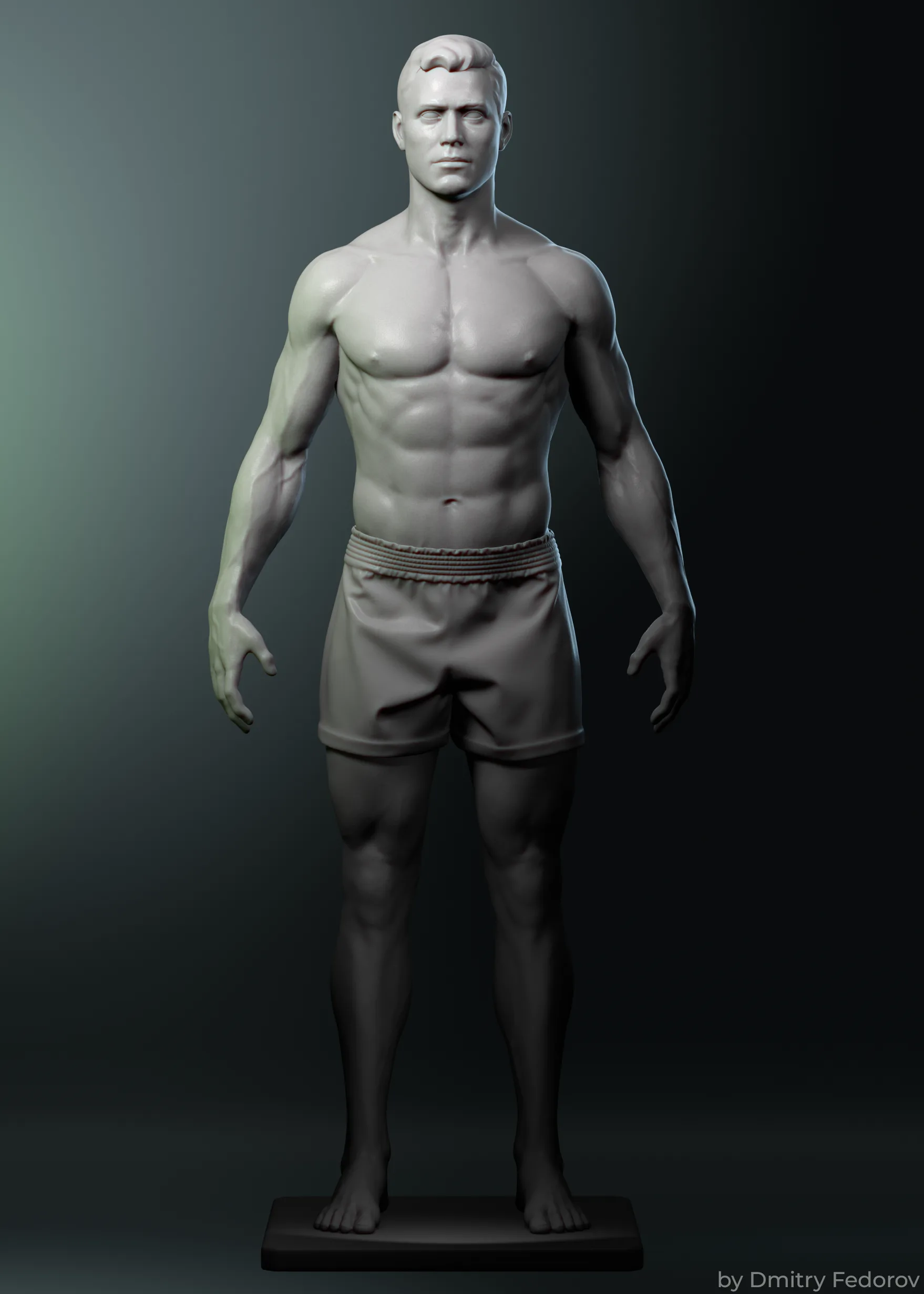 Male body Highpoly model Anatomy