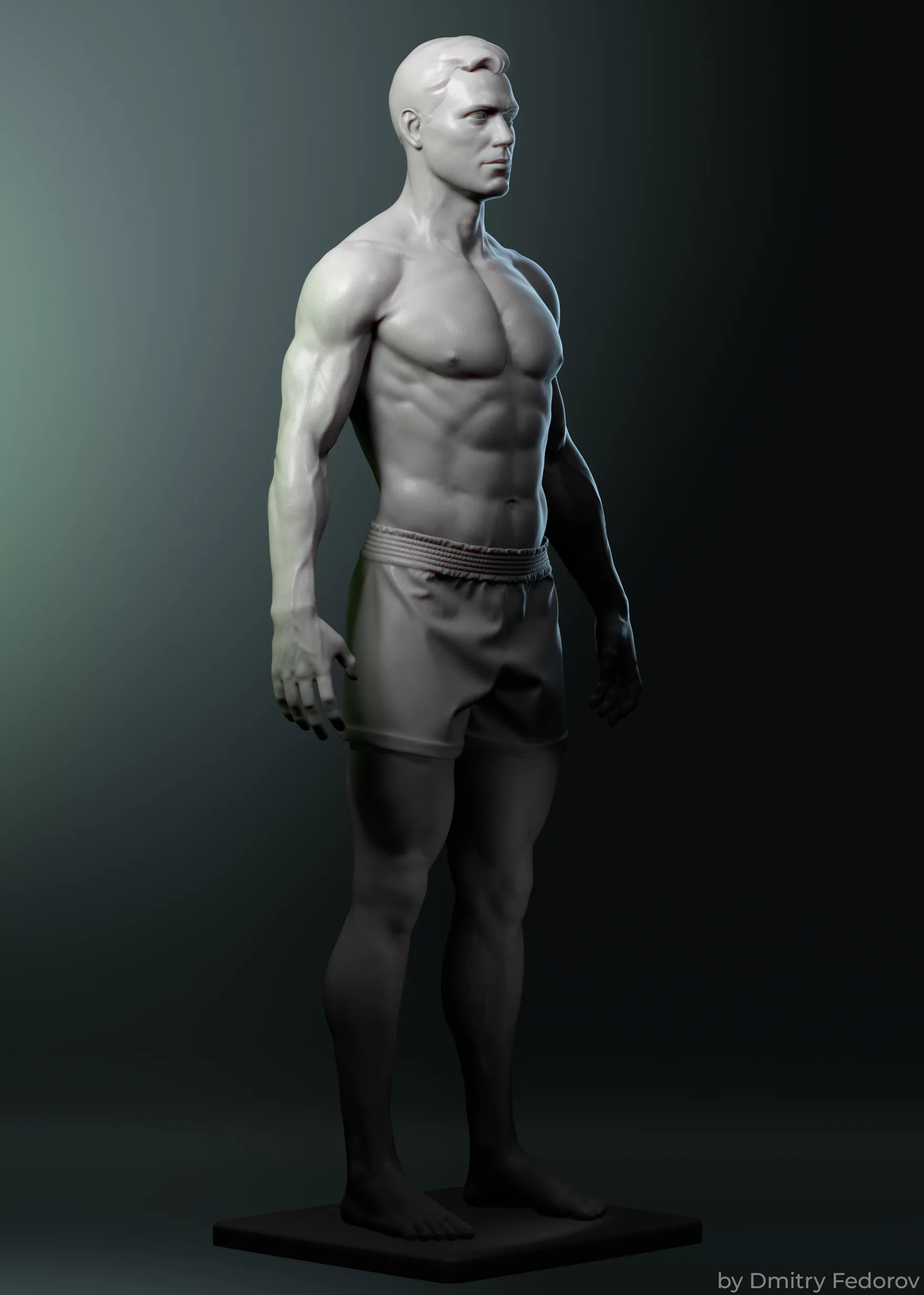 Male body Highpoly model Anatomy