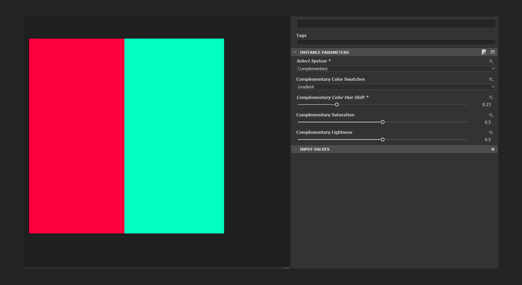 Color Palette Generator Substance (Substance 3D Painter and Substance 3D Designer)