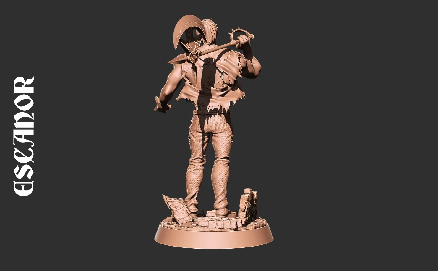 Seven deadly sins - Escanor 3D print model