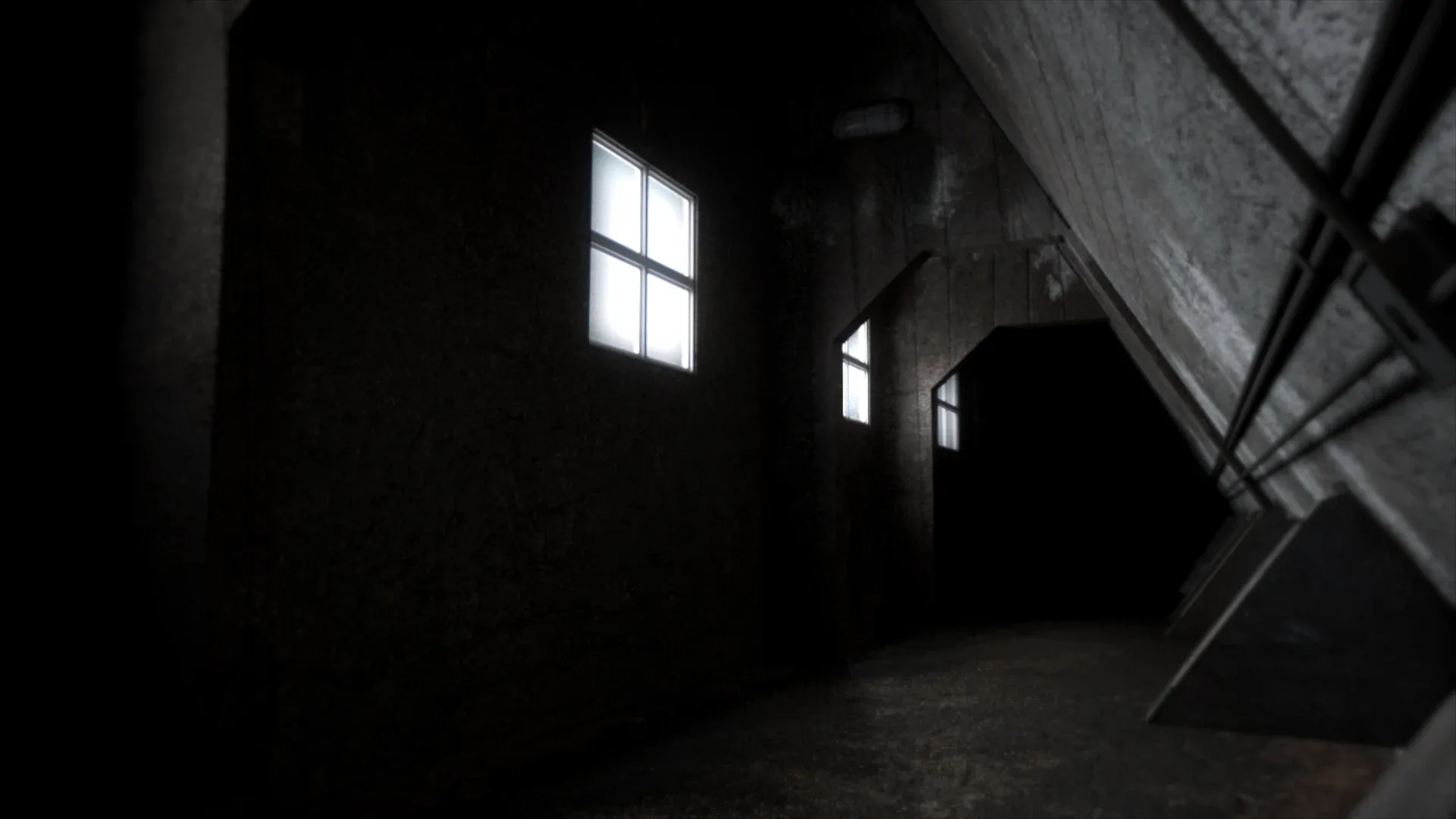 Abandoned Interior Corridor
