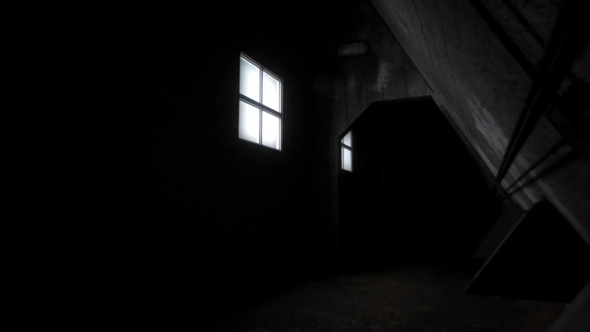 Abandoned Interior Corridor