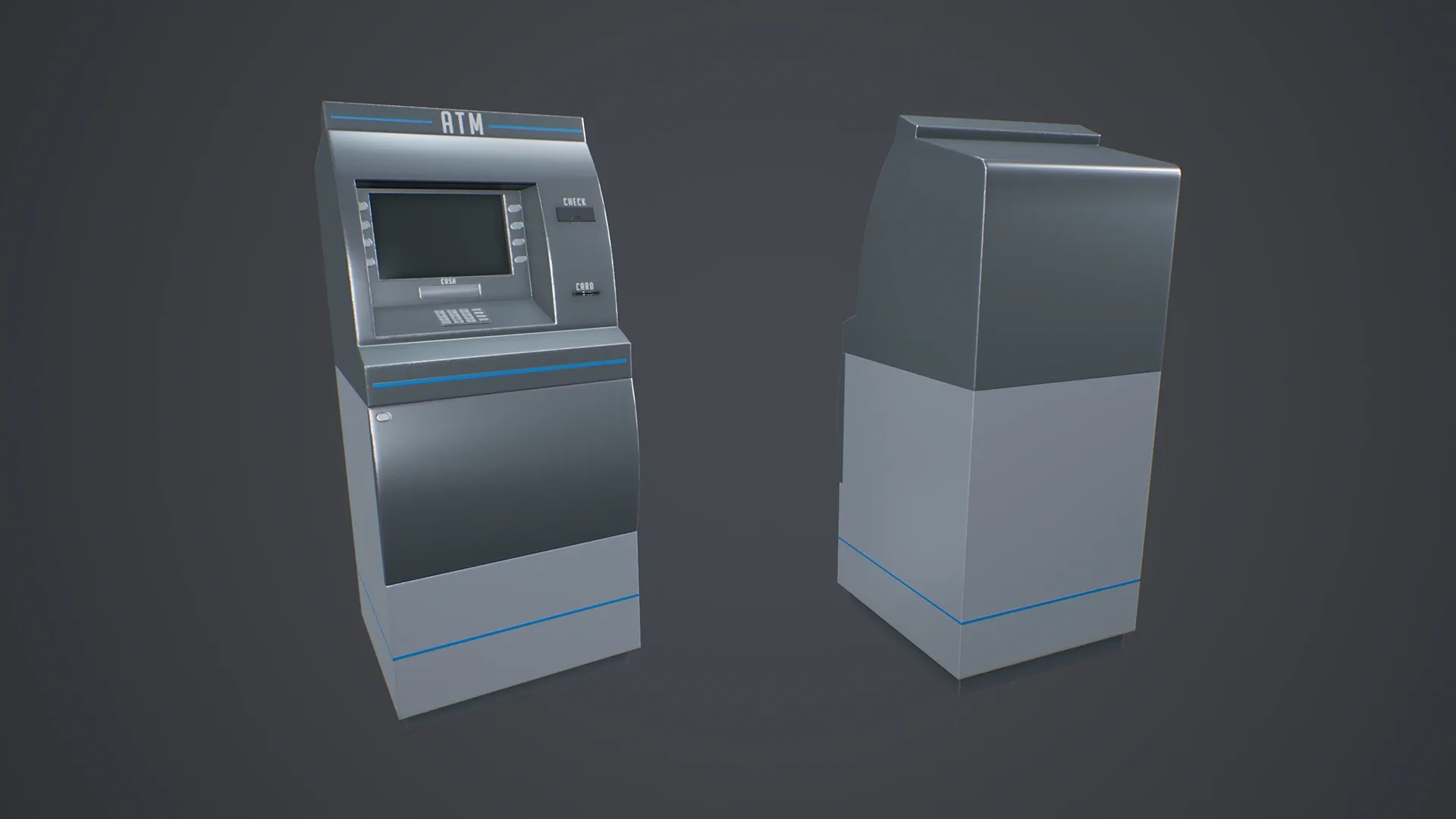 Stylized Cash Machine