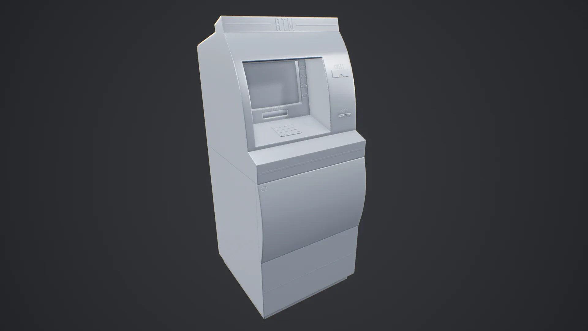 Stylized Cash Machine