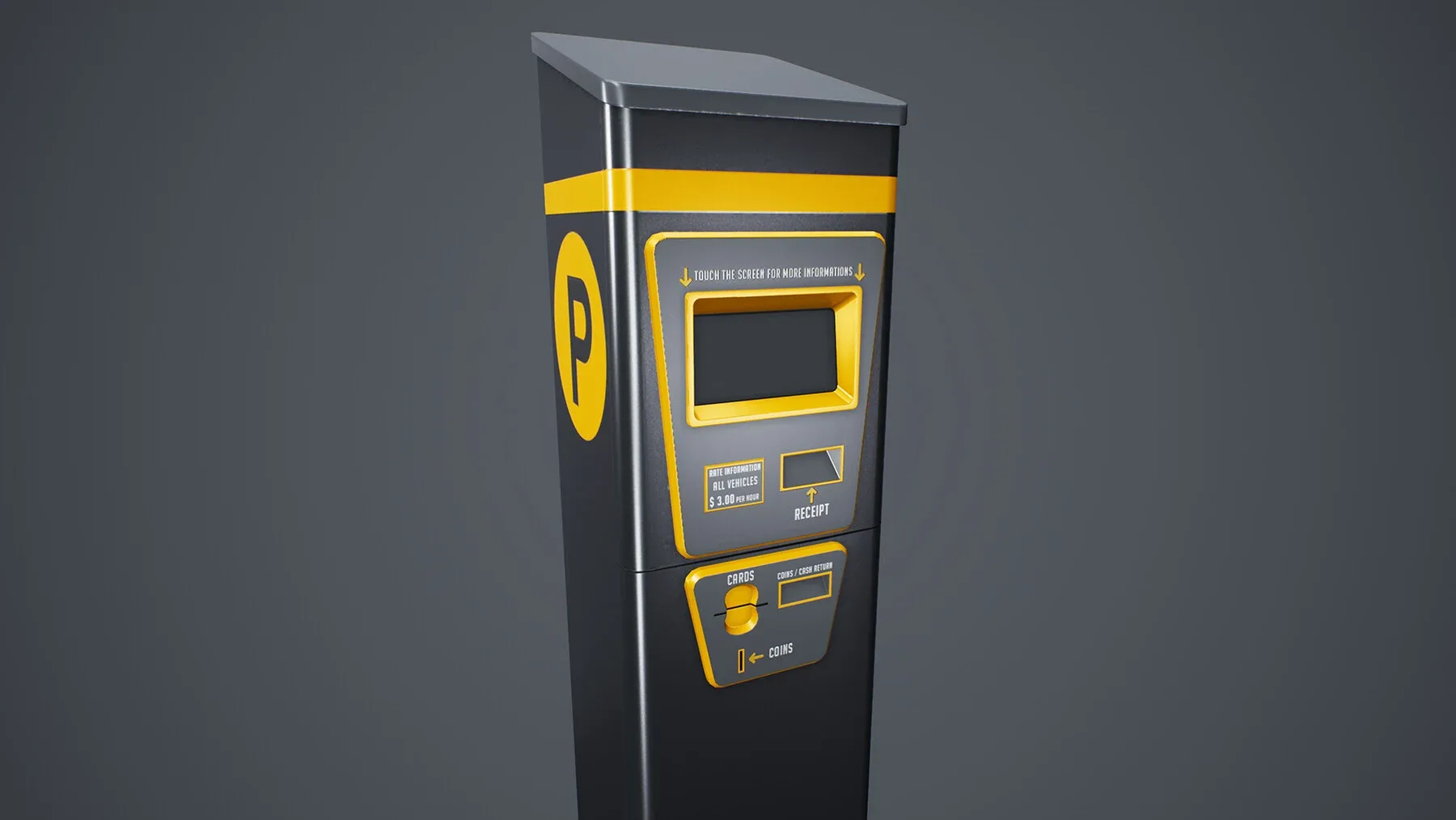 Stylized Parking Meter