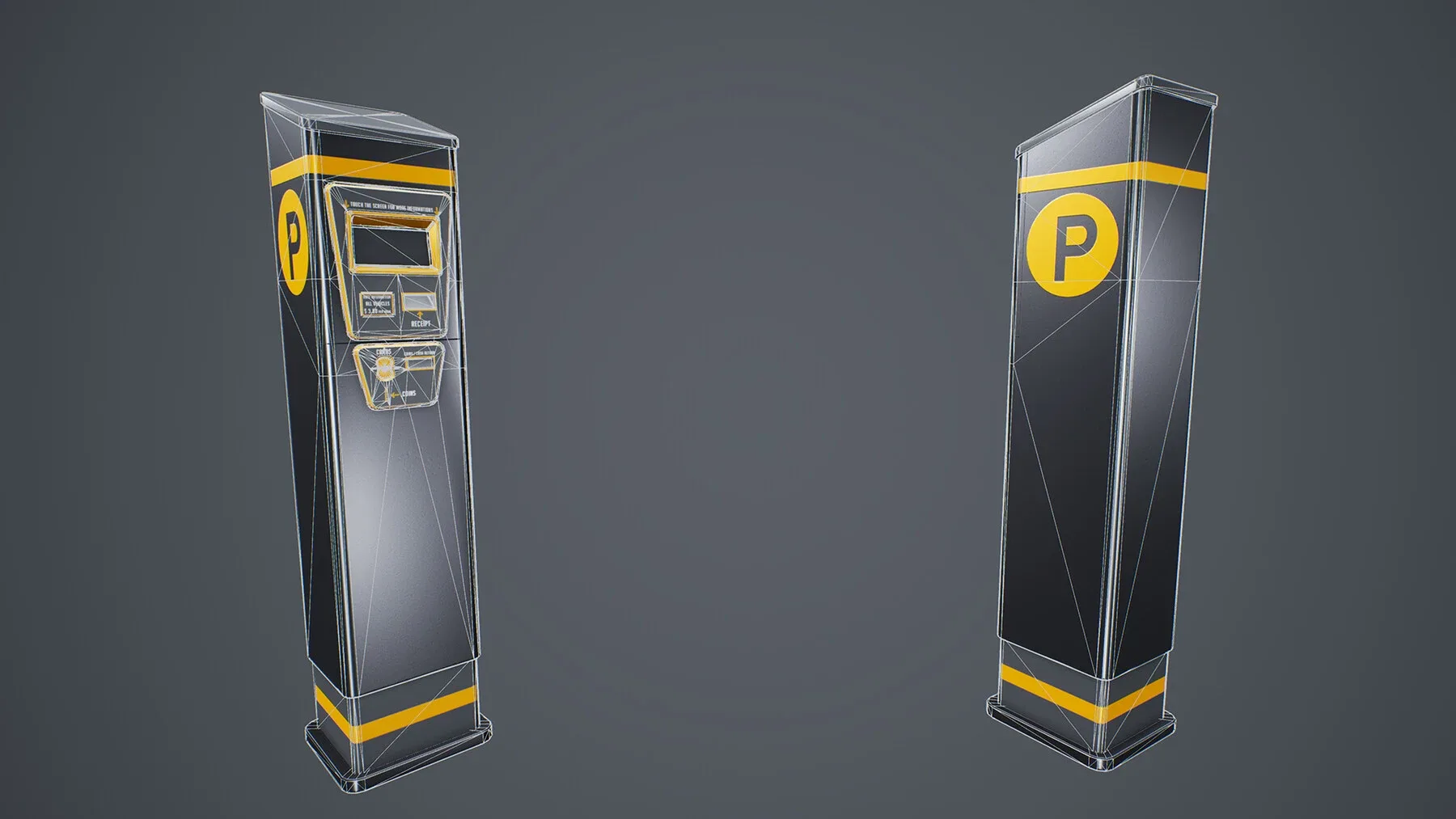 Stylized Parking Meter