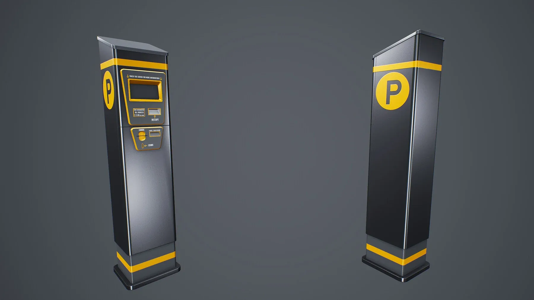 Stylized Parking Meter